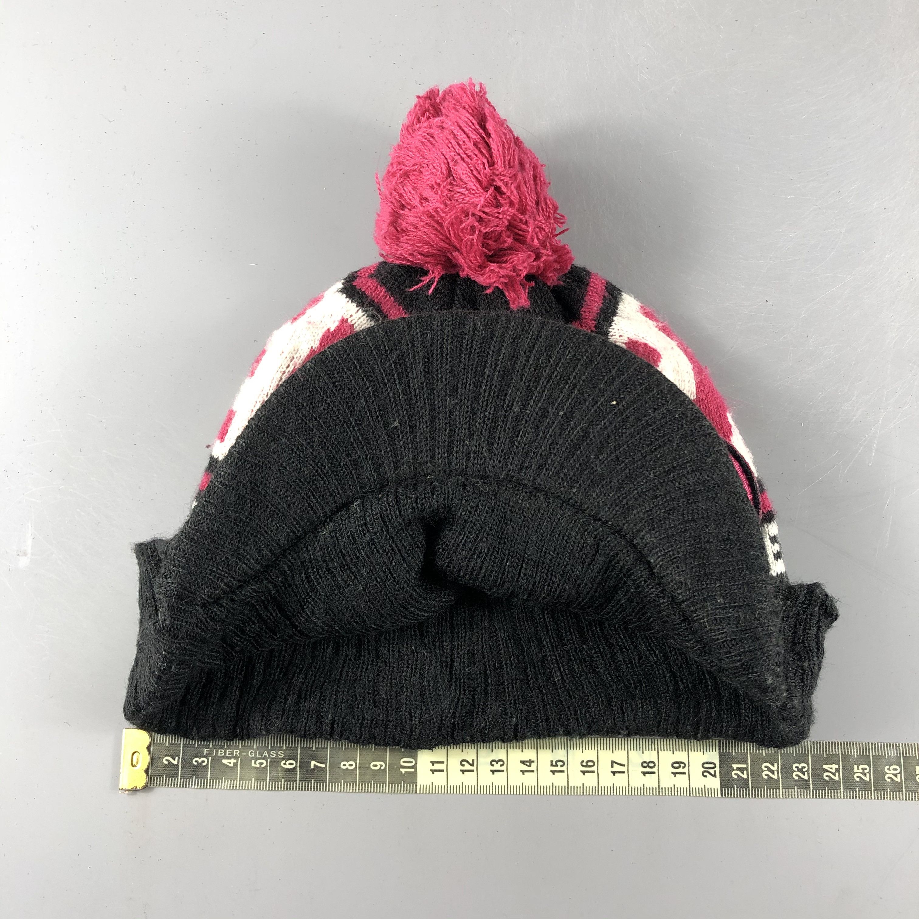 Japanese Brand × Vintage Womens Peace Visor Beanie Snow Hat Snow Cap -D653 Size ONE SIZE - 4 Thumbnail