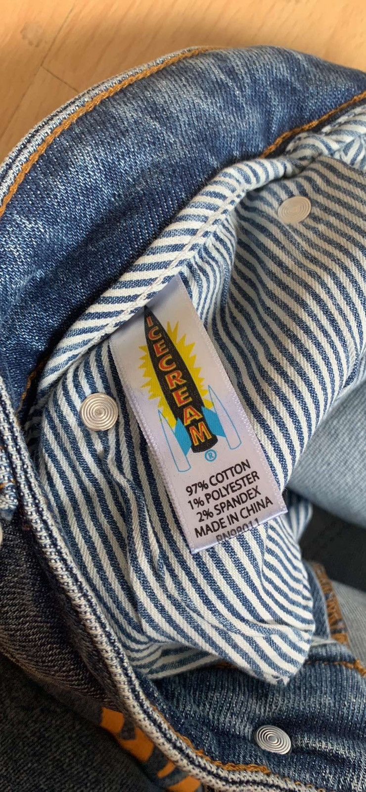 Icecream ice cream x billionaire boys club denim Size US 32 / EU 48 - 6 Thumbnail