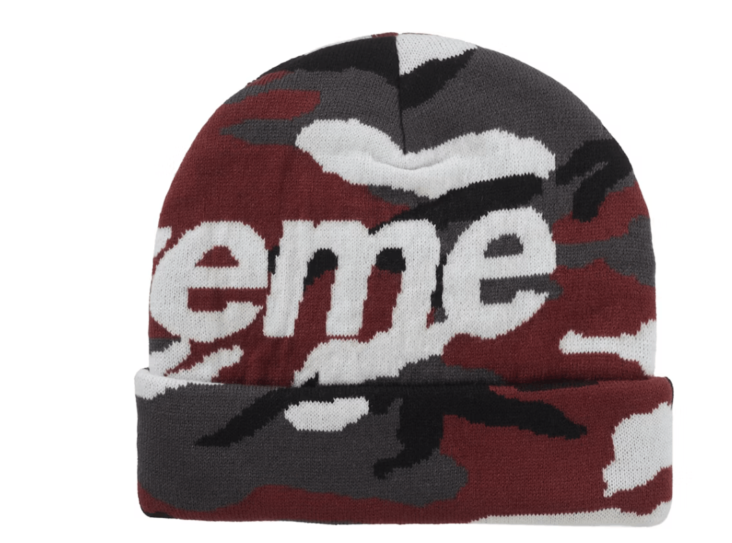 Supreme Supreme Camo Big Logo Beanie Red Camo size adjustable Size ONE SIZE - 2 Thumbnail