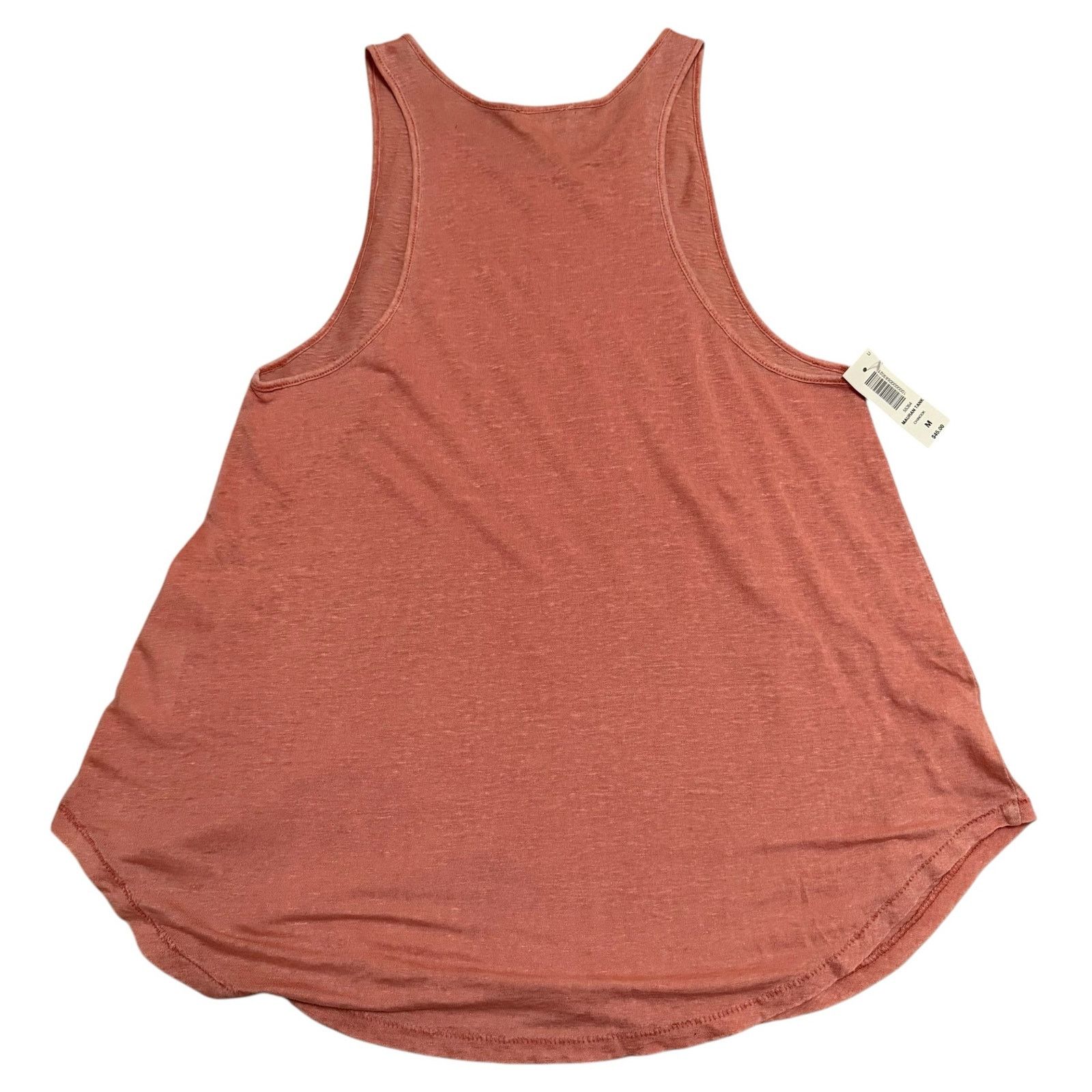 Aritzia Aritzia Wilfred Mauran Tank Top 100% Linen Coral Pink Medium Size M / US 6-8 / IT 42-44 - 7 Thumbnail