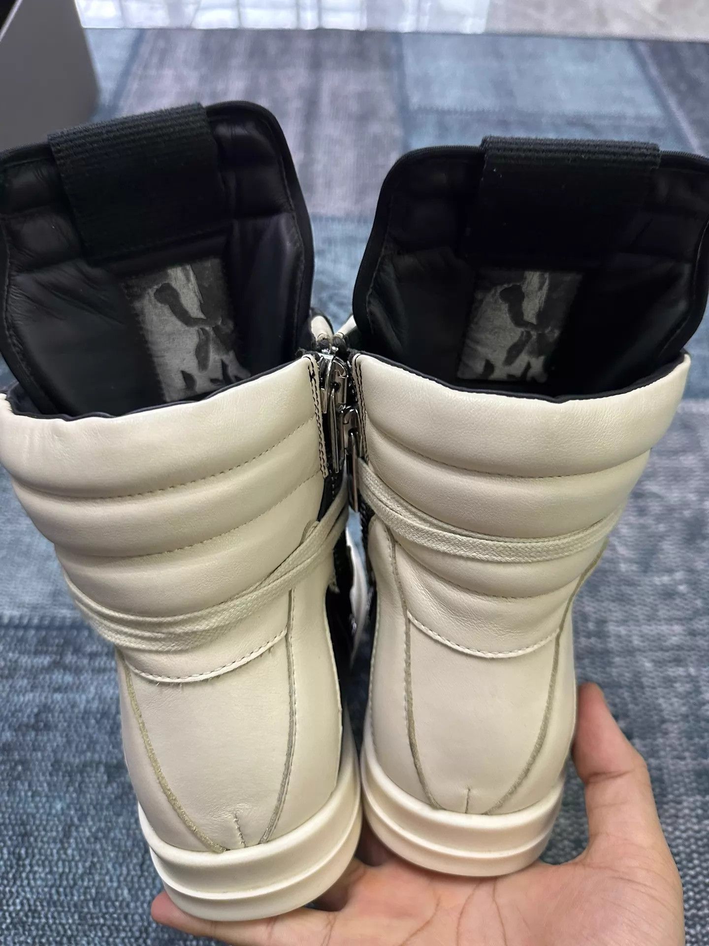 Rick Owens Rick Owens Inverted Triangle 38 Sheepskin Hot New Near Mint Size US 7.5 / IT 37.5 - 4 Thumbnail