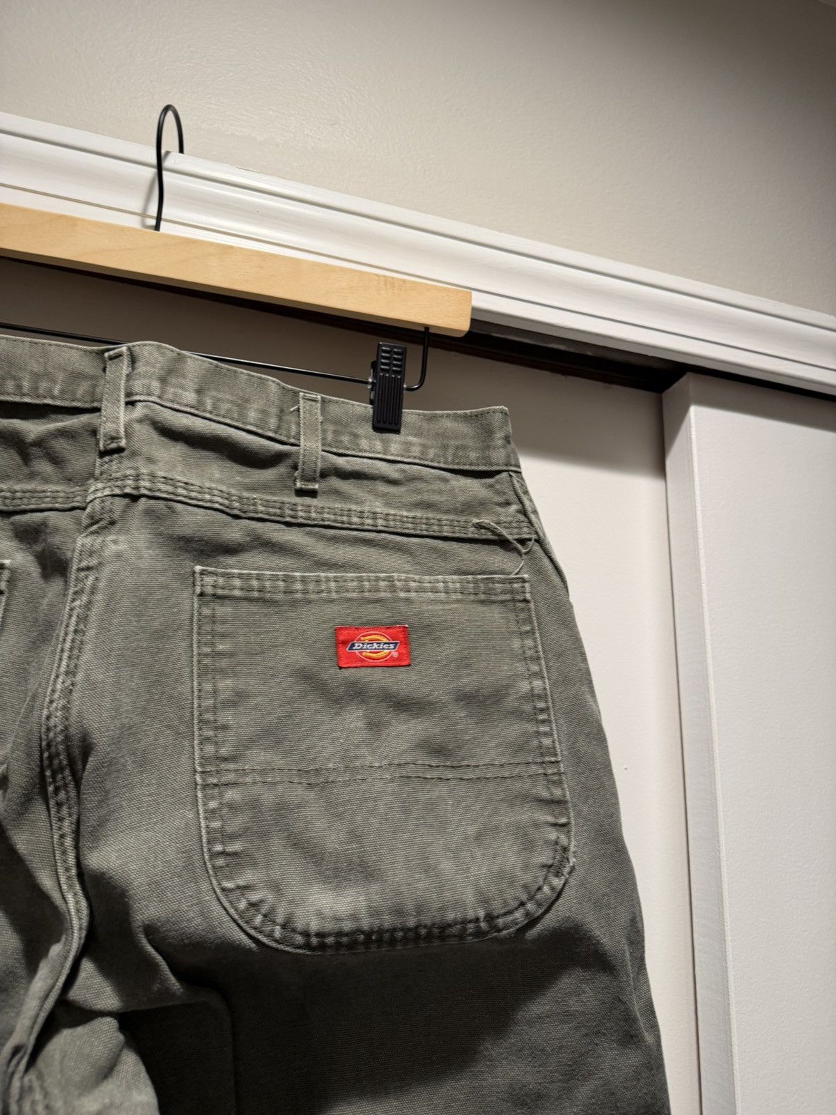 Dickies Vintage Dickies Carpenter Pants 34x30 Olive Size US 34 / EU 50 - 2 Thumbnail