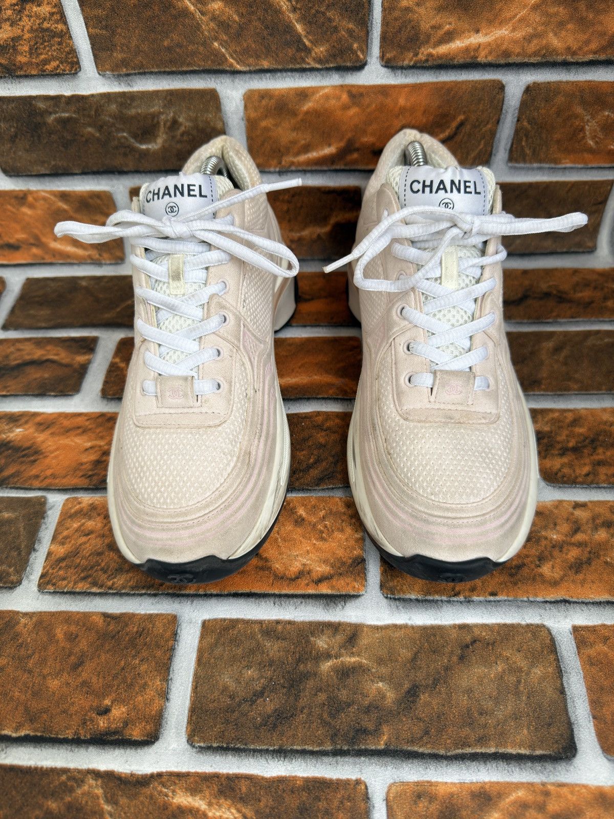 Chanel 🔥CC Logo trainers Size US 7.5 / IT 37.5 - 18 Thumbnail
