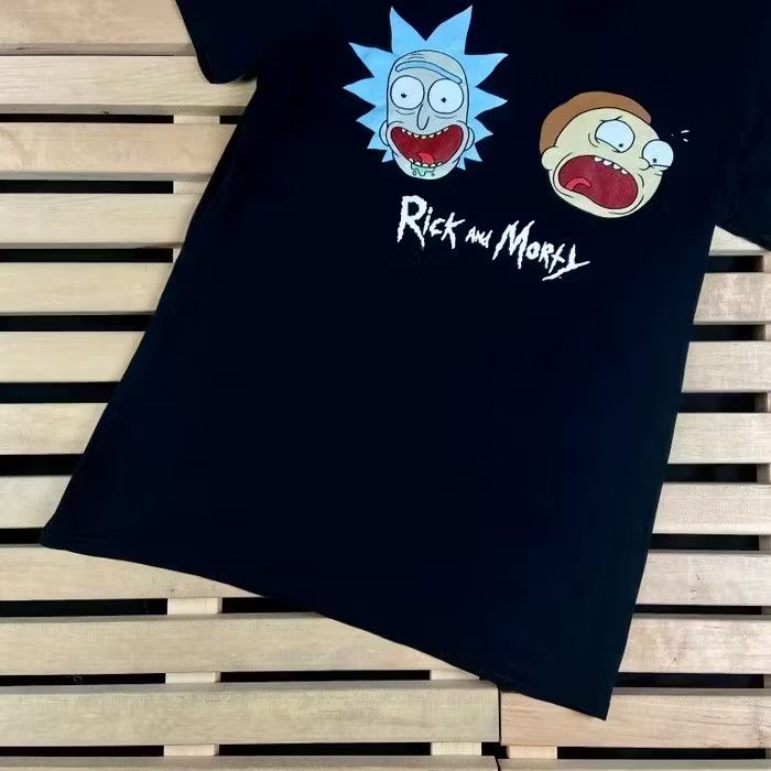 Band Tees × Vintage Mens Vintage T Shirt Rick and Morty Size S Size US S / EU 44-46 / 1 - 3 Thumbnail