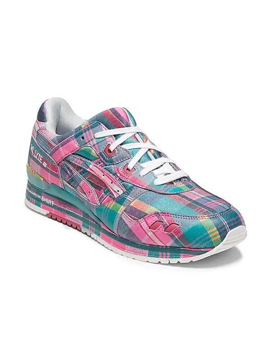 Asics × Comme des Garcons os11x0226 Gel-Lyte III Low-Top Sneakers In Multicolor Size US 13 / EU 46 - 2 Thumbnail