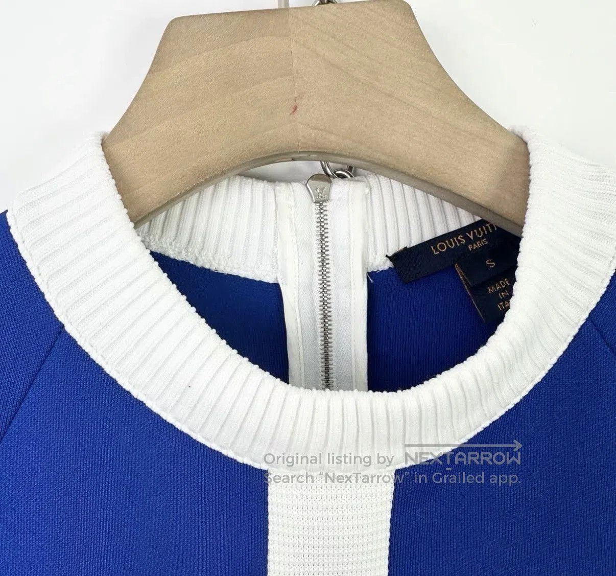 Louis Vuitton Blue Striped Patterned Long Sleeve Sweatshirt. Size US S / EU 44-46 / 1 - 4 Thumbnail