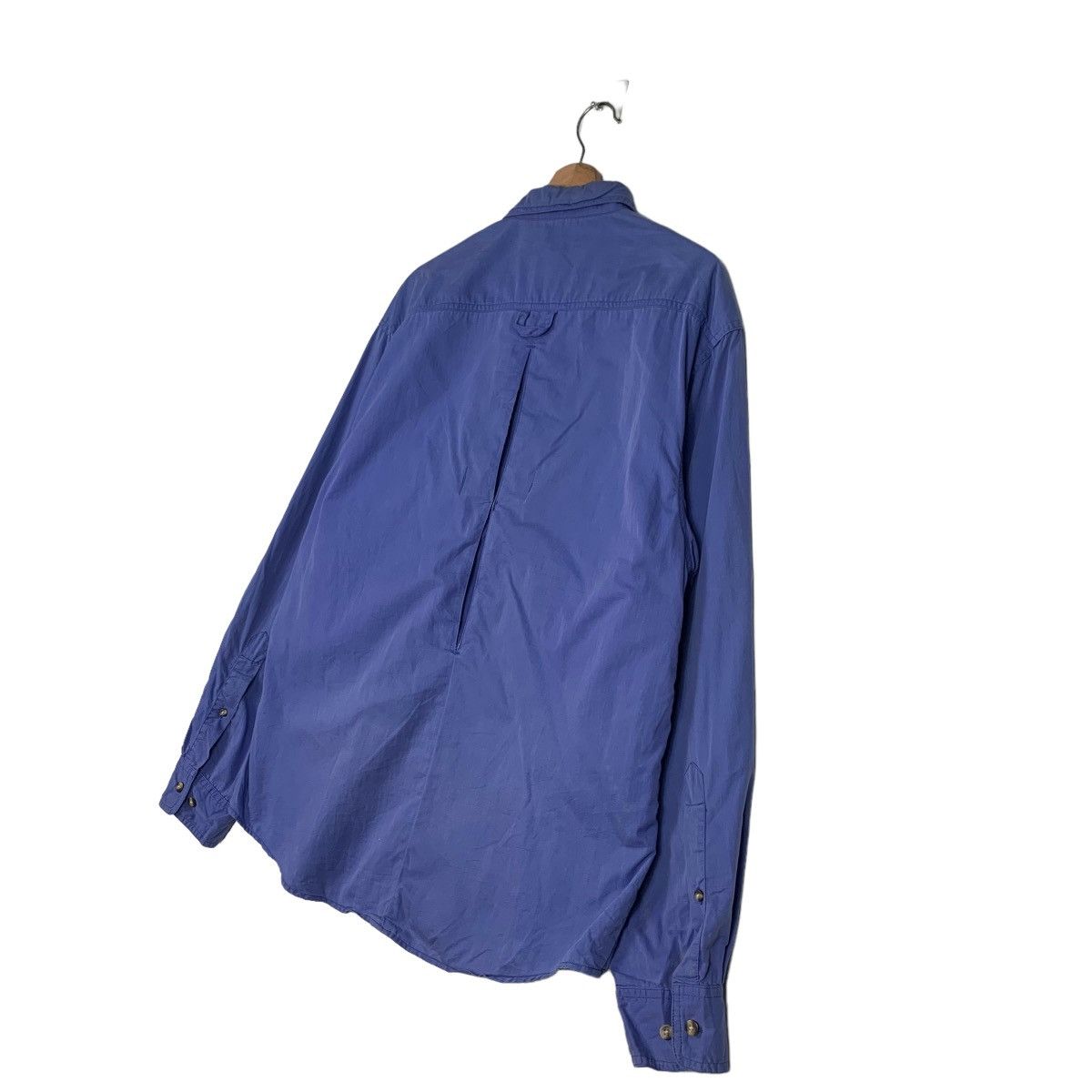 L.L. Bean L.L BEAN Blue Flannel / Button Up Shirt #0155-C8 Size US M / EU 48-50 / 2 - 9 Thumbnail