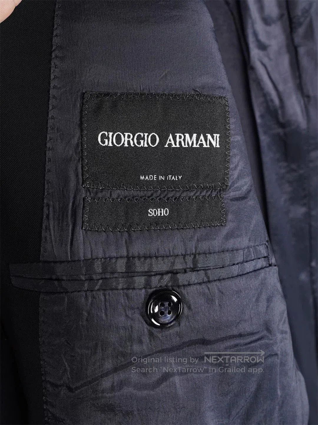 Giorgio Armani Armani GA Suit Jacket with Tech Fabric. Size US L / EU 52-54 / 3 - 8 Thumbnail
