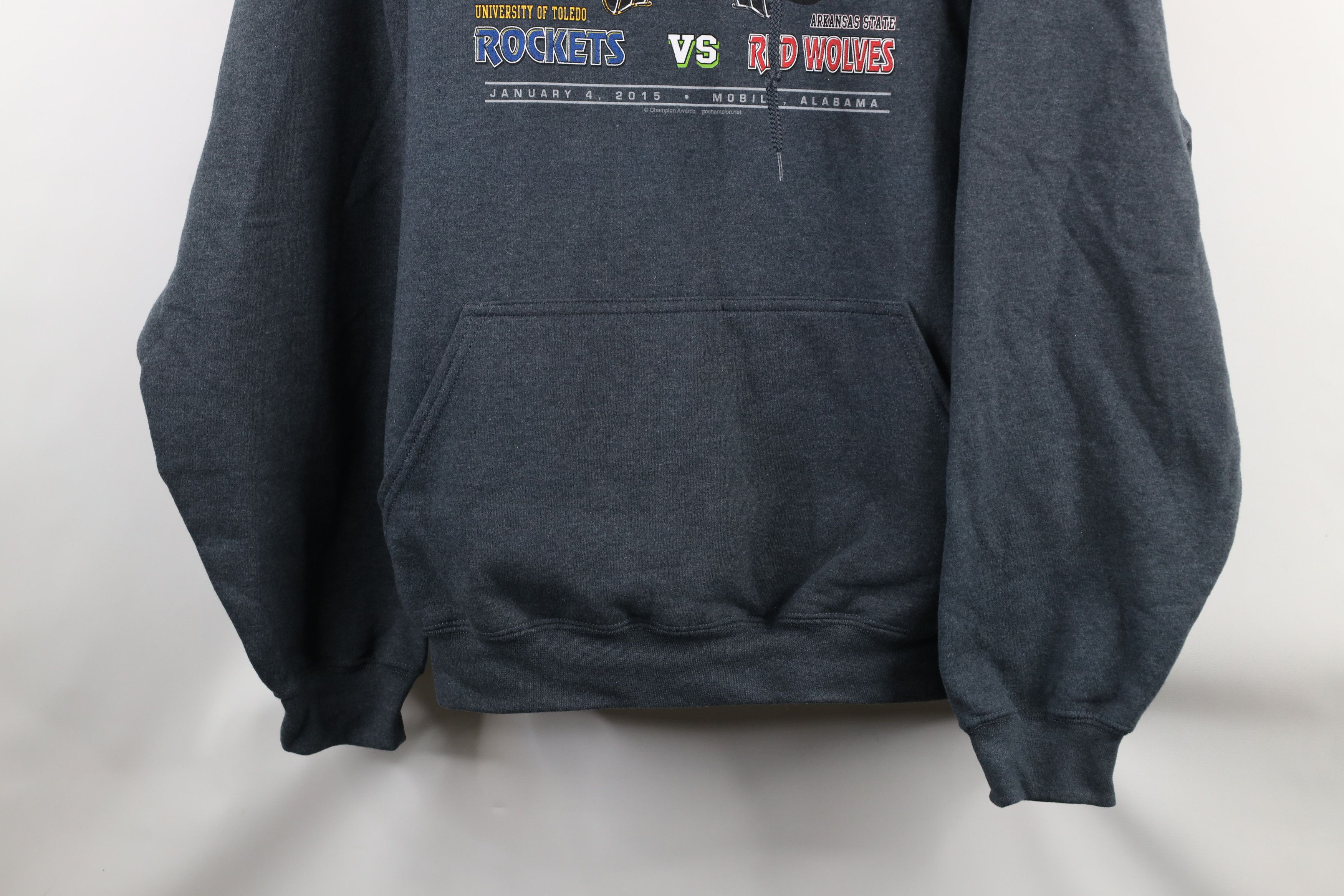 Vintage GoDaddy Bowl University of Toledo Arkansas Football Hoodie Size US XXL / EU 58 / 5 - 3 Thumbnail