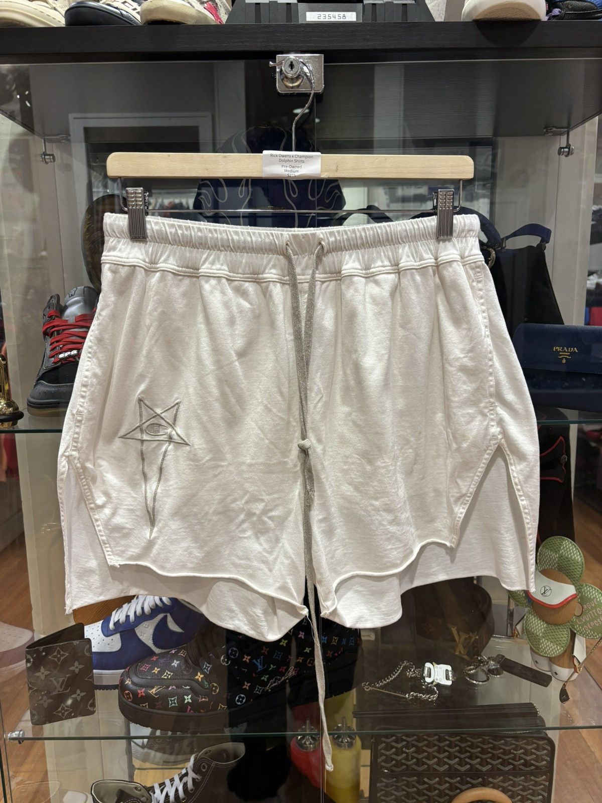 Champion × Rick Owens Rick Owens X Champion Dolphin Shorts Size US 32 / EU 48 - 1 Thumbnail