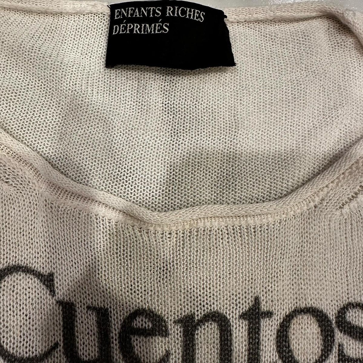 Enfants Riches Deprimes *GRAIL* Enfants Riches Deprimes Cuentos Eroticos Tee Size US L / EU 52-54 / 3 - 4 Thumbnail