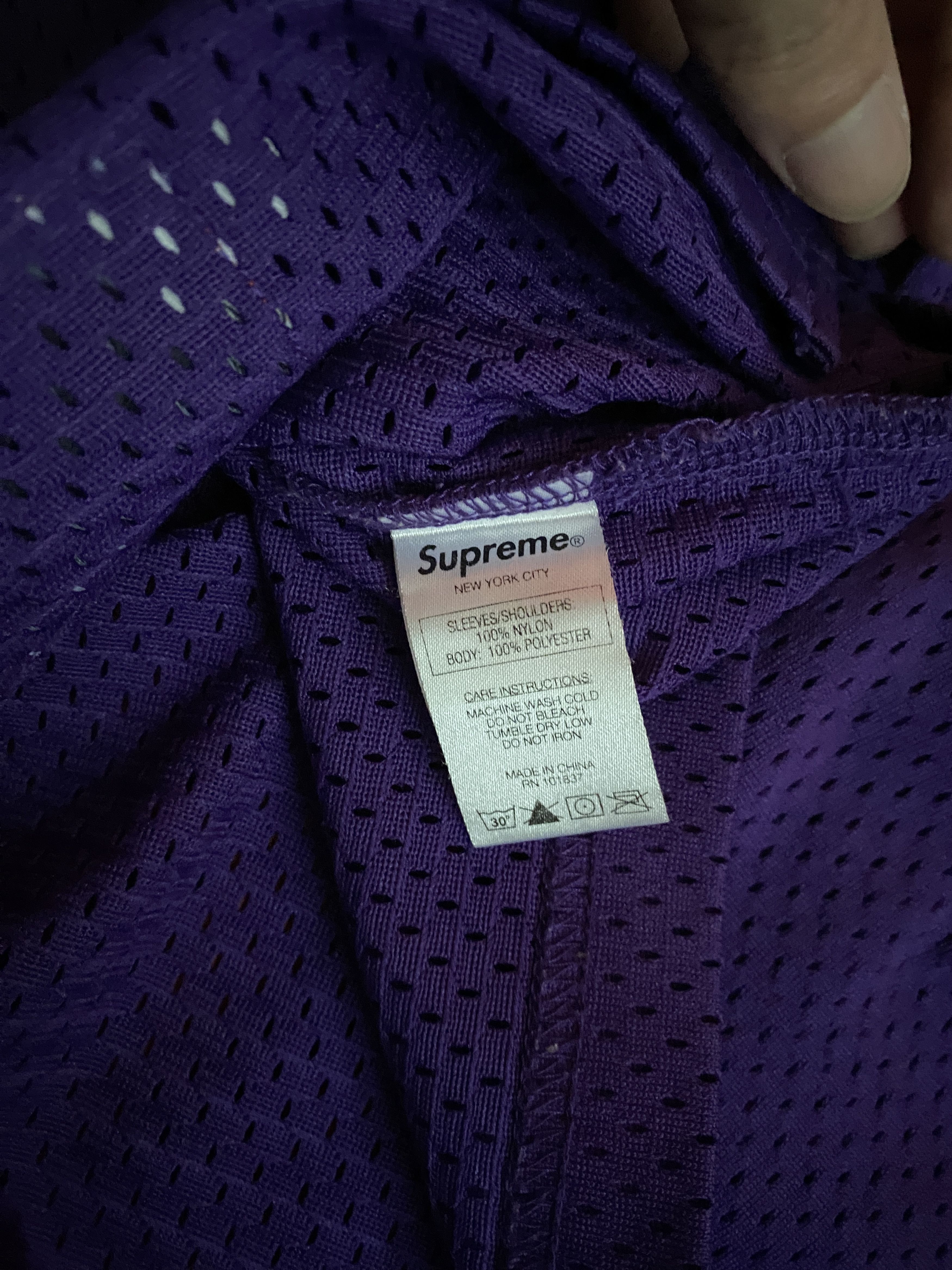 Supreme Diamond Rib Football Top FW13 Size US L / EU 52-54 / 3 - 5 Thumbnail