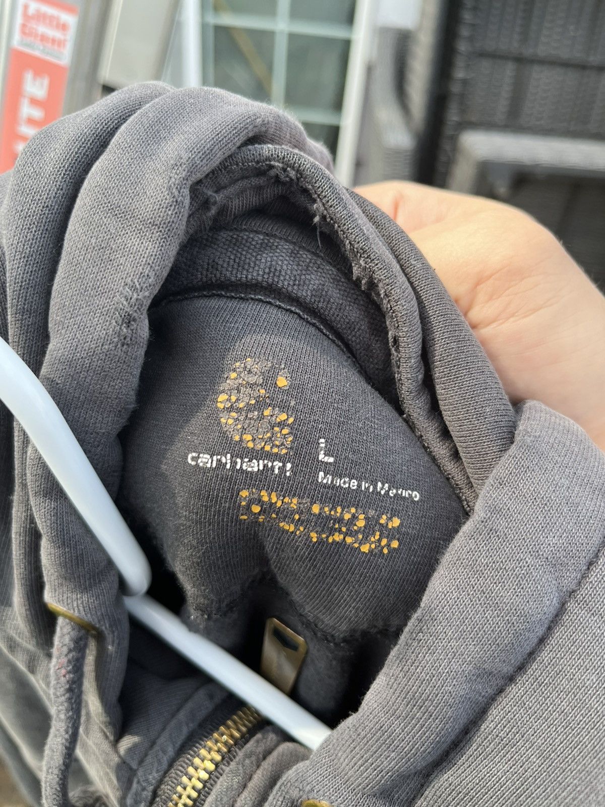 Carhartt Vintage Carhartt Hooded Jacket Size US L / EU 52-54 / 3 - 3 Thumbnail