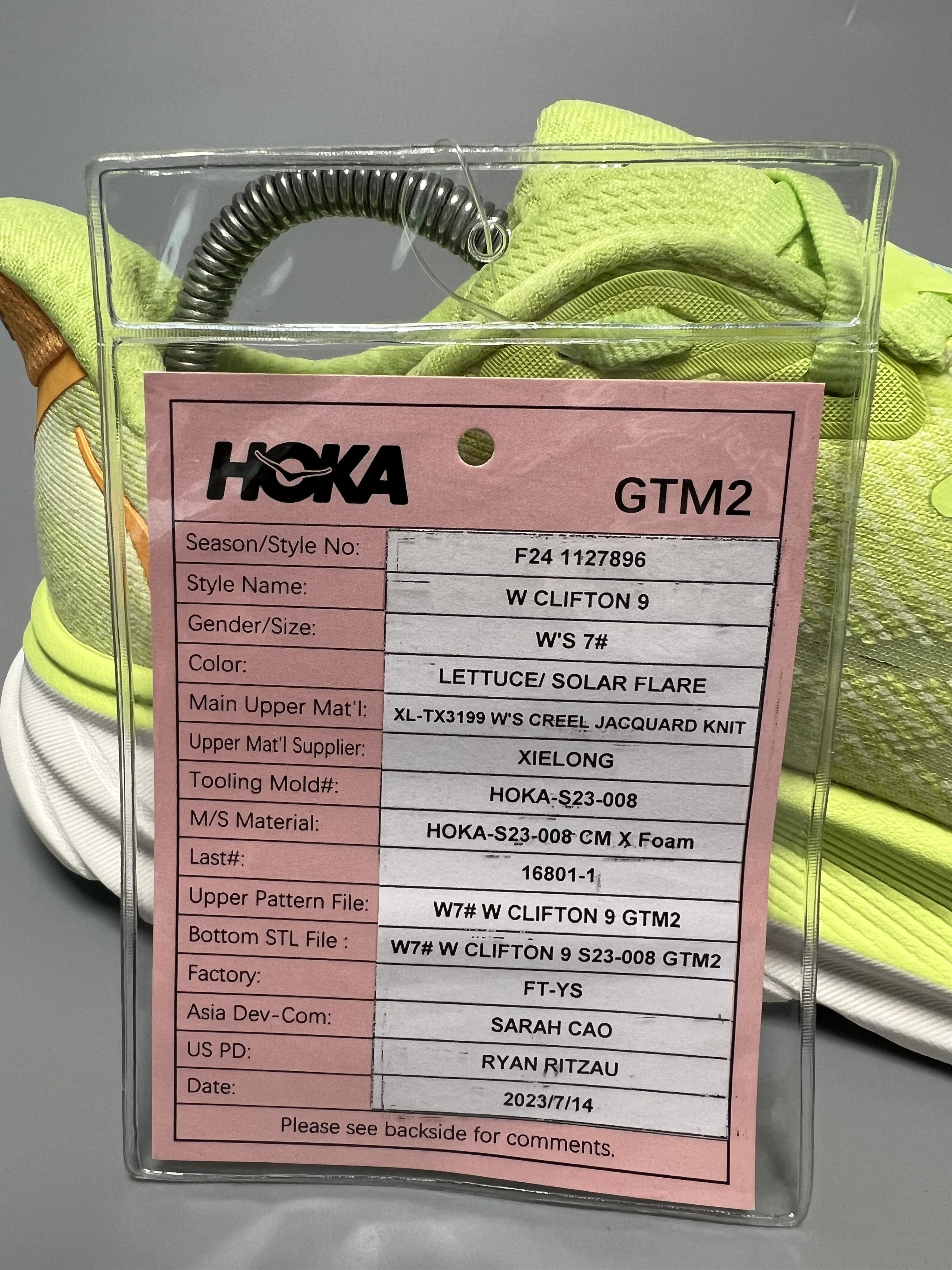 Hoka 7B Hoka One One Clifton 9 Running Shoes Walking Gym Size US 7 / IT 37 - 10 Thumbnail
