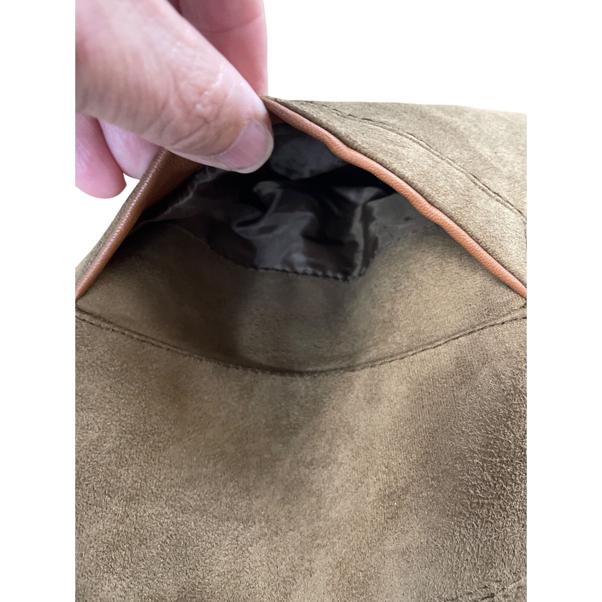 Other Rosso Black Gold Mens Brown suede Italian Boutique jacket/co Size US L / EU 52-54 / 3 - 4 Thumbnail