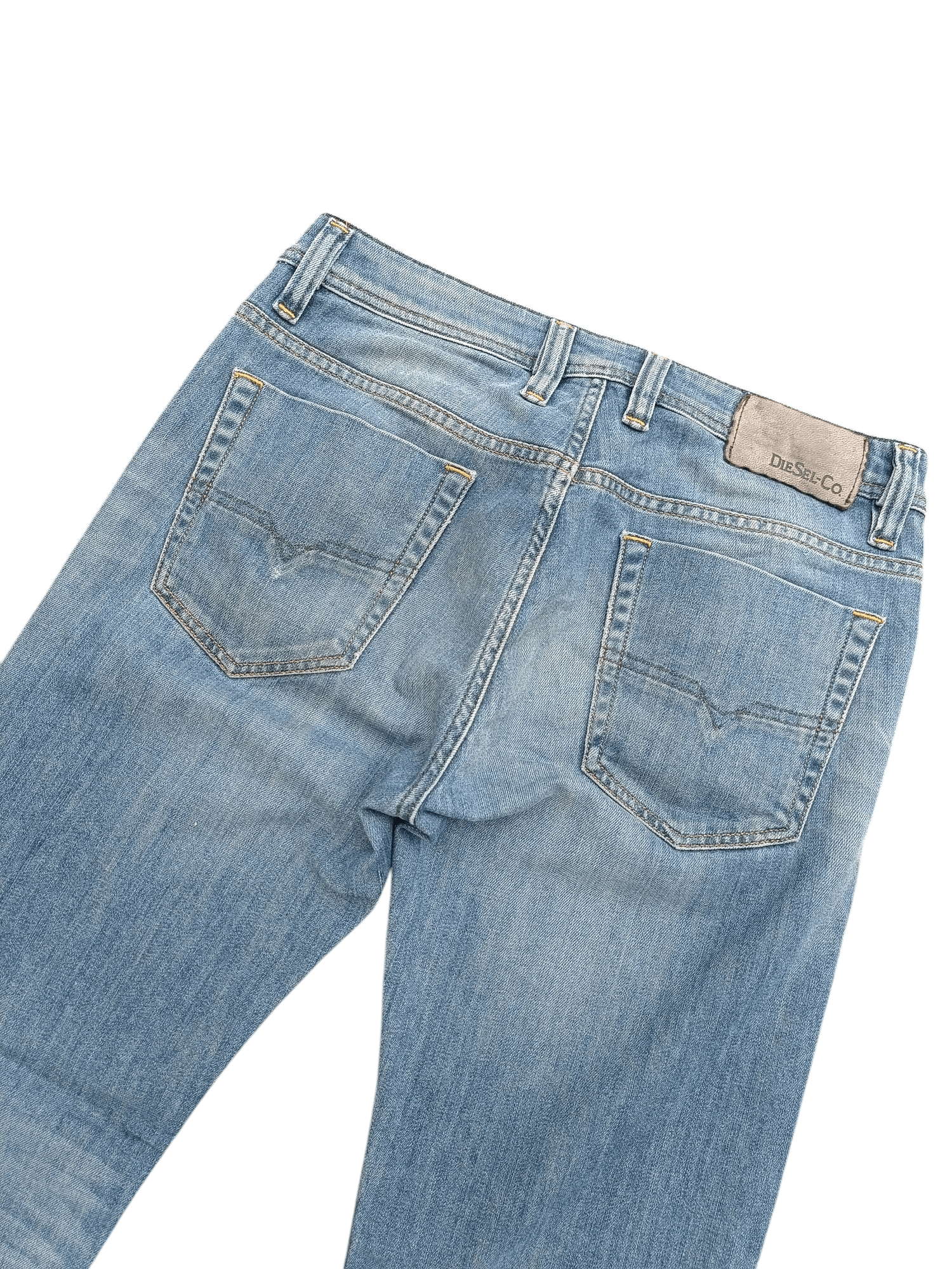 Diesel × Vintage Vintage Y2K Diesel-Co Distressed Flare Rusty Denim e201 Size US 30 / EU 46 - 18 Thumbnail