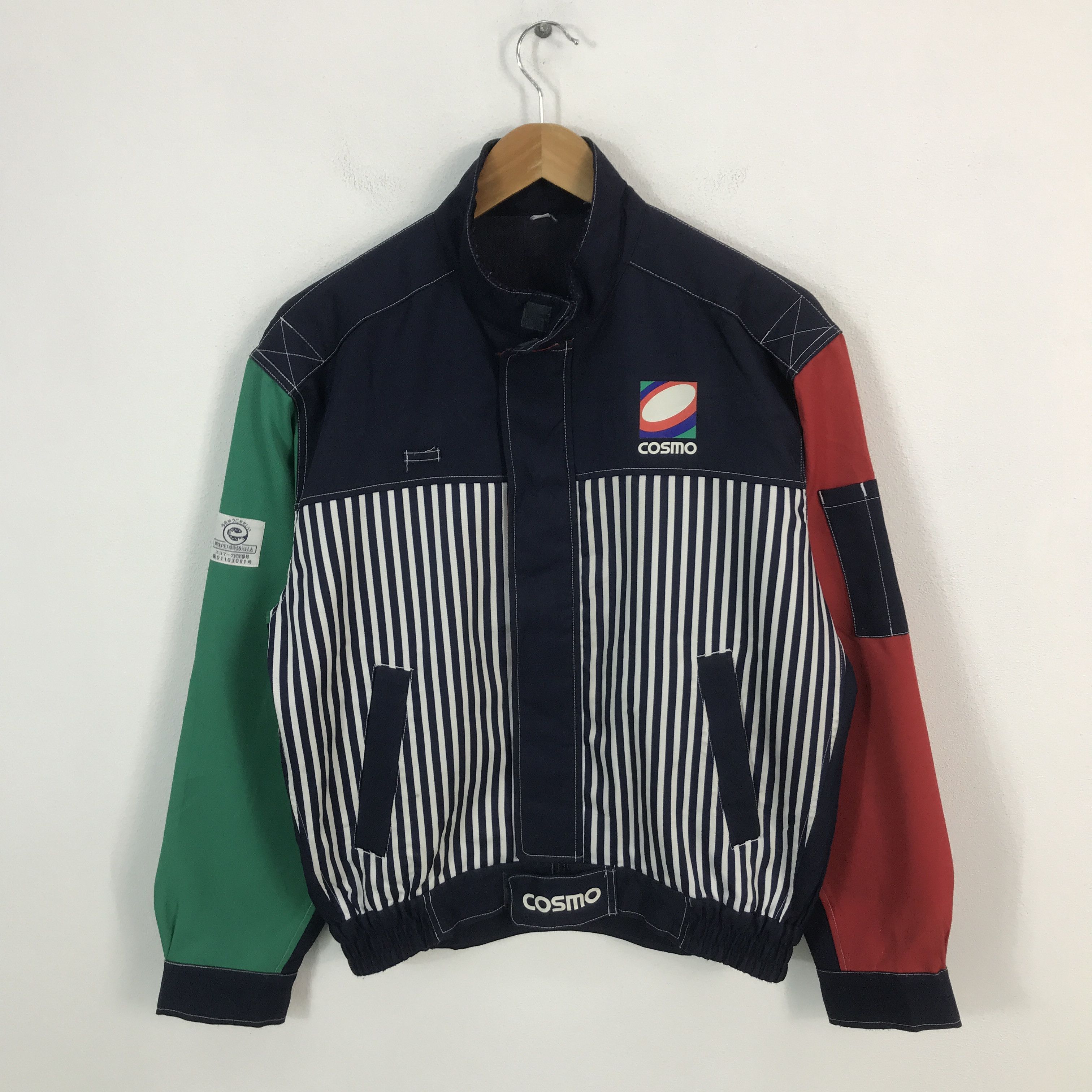 Japanese Brand Vtg Cosmo Auto Service Staff racing jacket Size US L / EU 52-54 / 3 - 1 Thumbnail