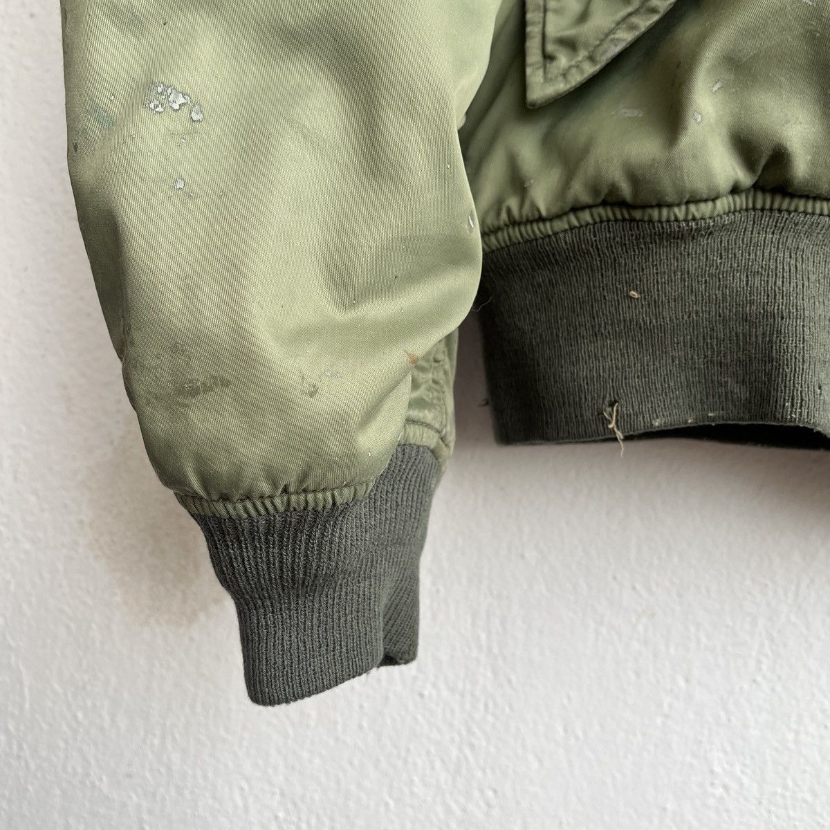 Toyo Enterprises VINTAGE DISTRESSED BOMBER WAKU WAKU WORK TOYO ENTERPRISE Size US L / EU 52-54 / 3 - 7 Thumbnail