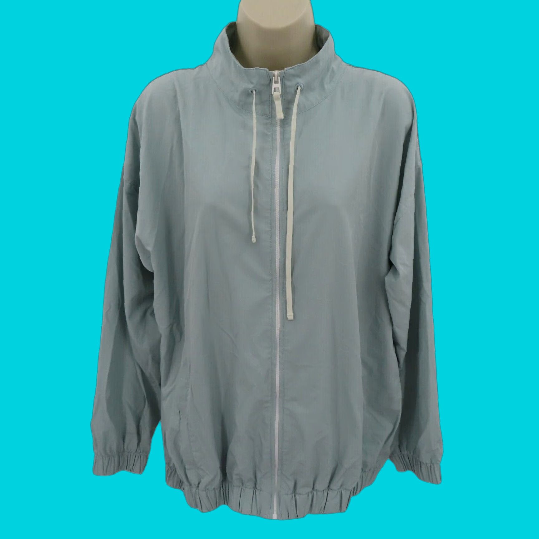 Vintage **Summersalt Women's Sage Solid Zip Up Jacket Medium** User: **Summersalt Women's Sage Solid Zip-Up Jacket Medium** Size M / US 6-8 / IT 42-44 - 1 Thumbnail