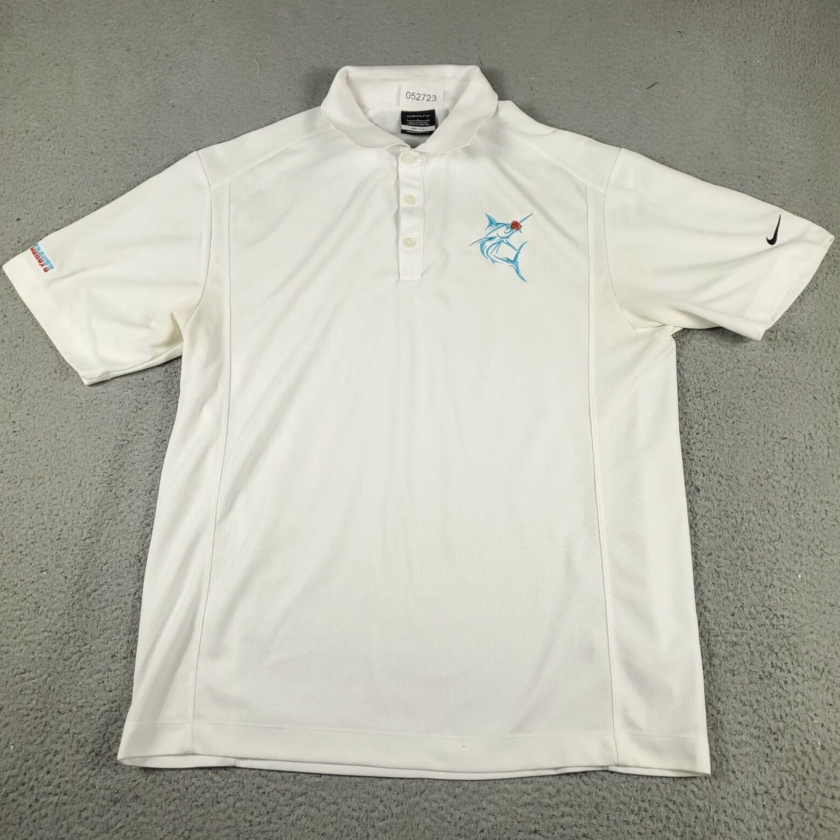 Nike Nike Polo Shirt Mens Large White Swoosh Golf Casual Short Sleeve Polo - Nike Shirt Mens Large White Classic Golf Casual (No N/A) Size US L / EU 52-54 / 3 - 2 Thumbnail