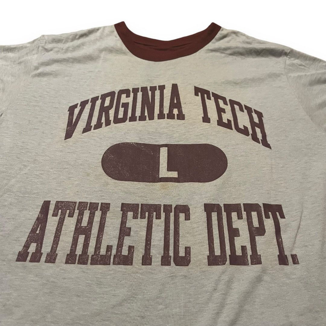 Champion × Vintage Vintage Champion Virginia Tech Double Layered Reversible Tee Size US L / EU 52-54 / 3 - 9 Thumbnail