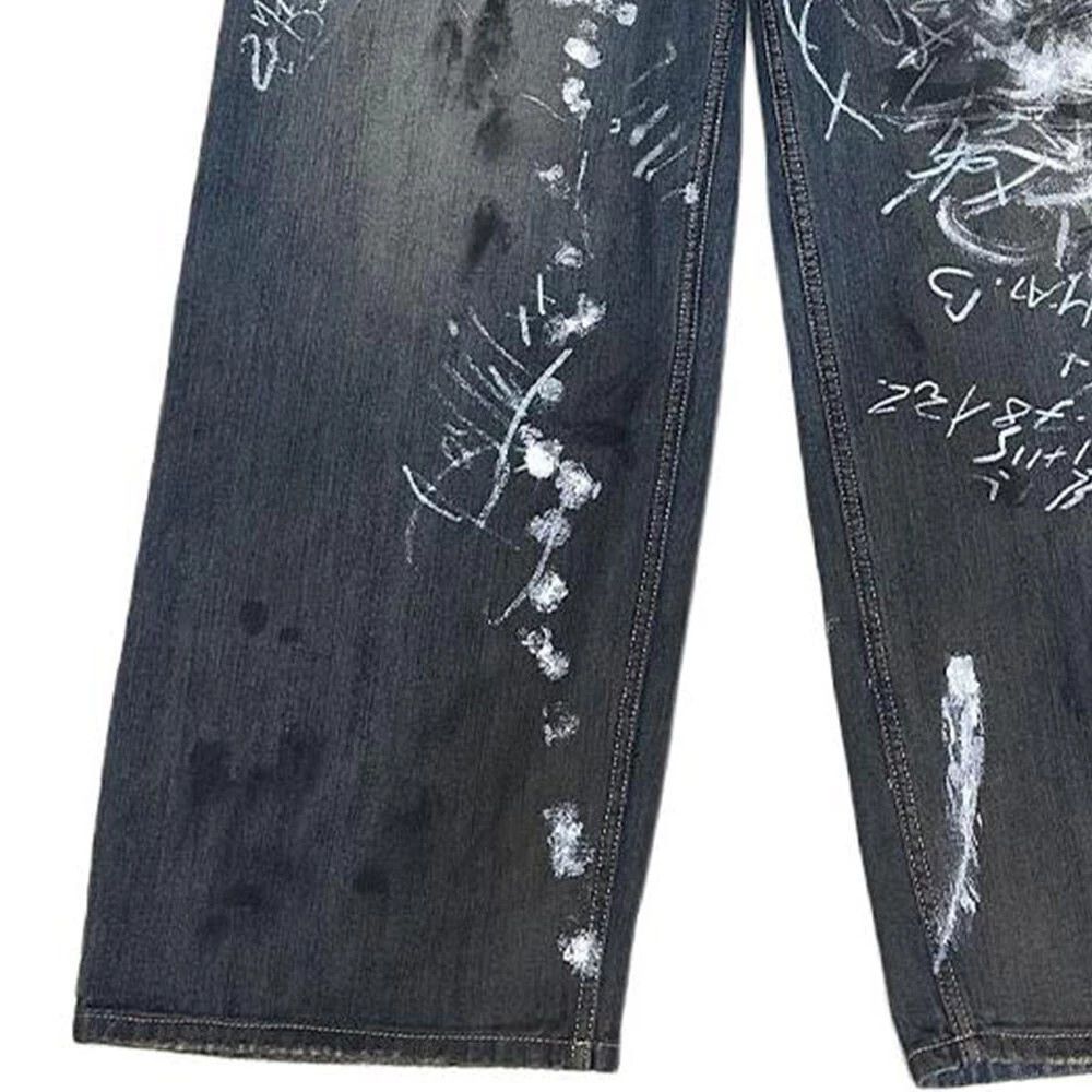 Balenciaga o1mt1gz0325 Baggy Jeans Pant in Blue Light Ring Size US 32 / EU 48 - 3 Thumbnail
