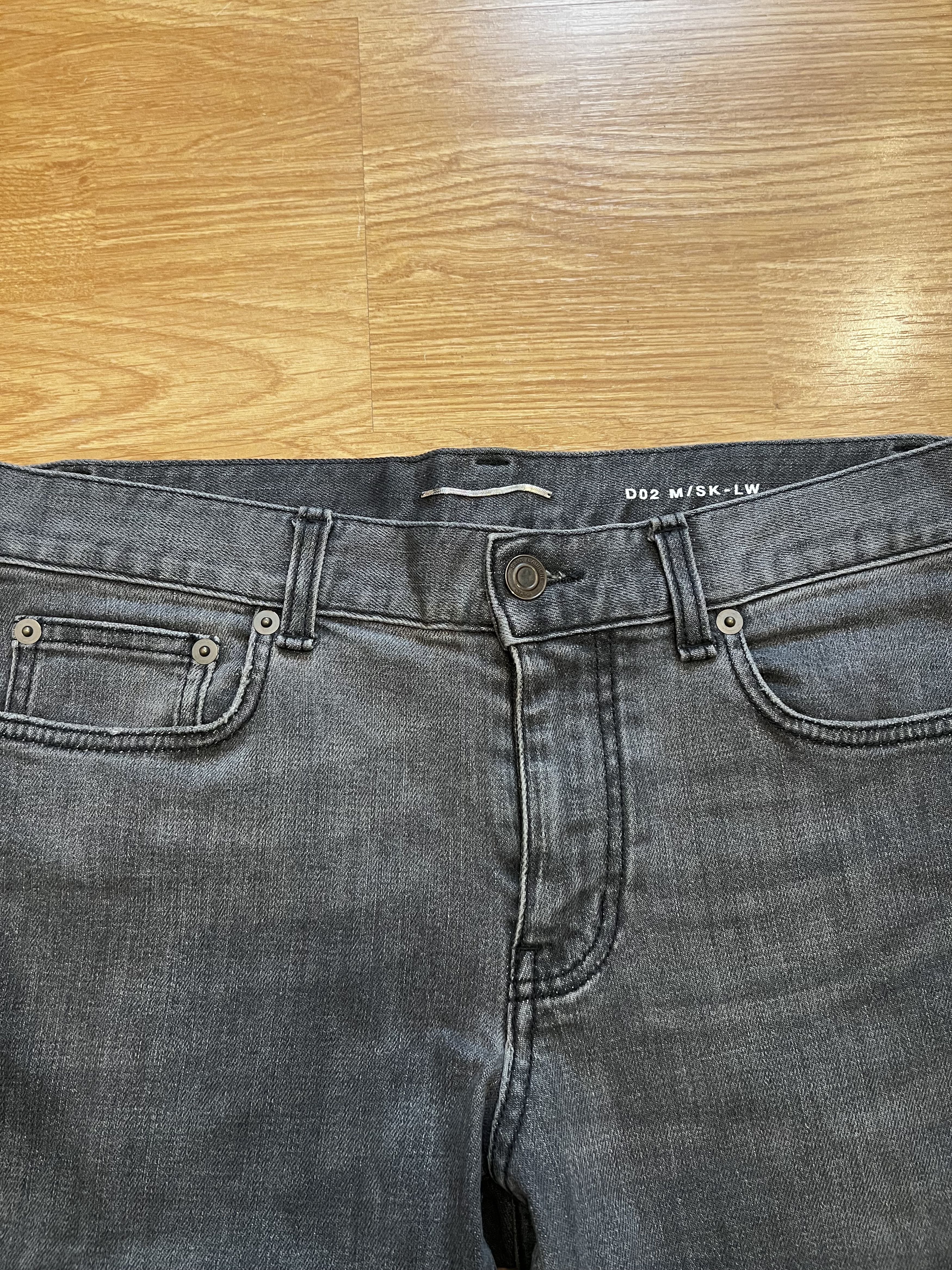 Saint Laurent Paris Saint Laurent Skinny Jeans D02 2013 Grey Size US 29 - 6 Thumbnail