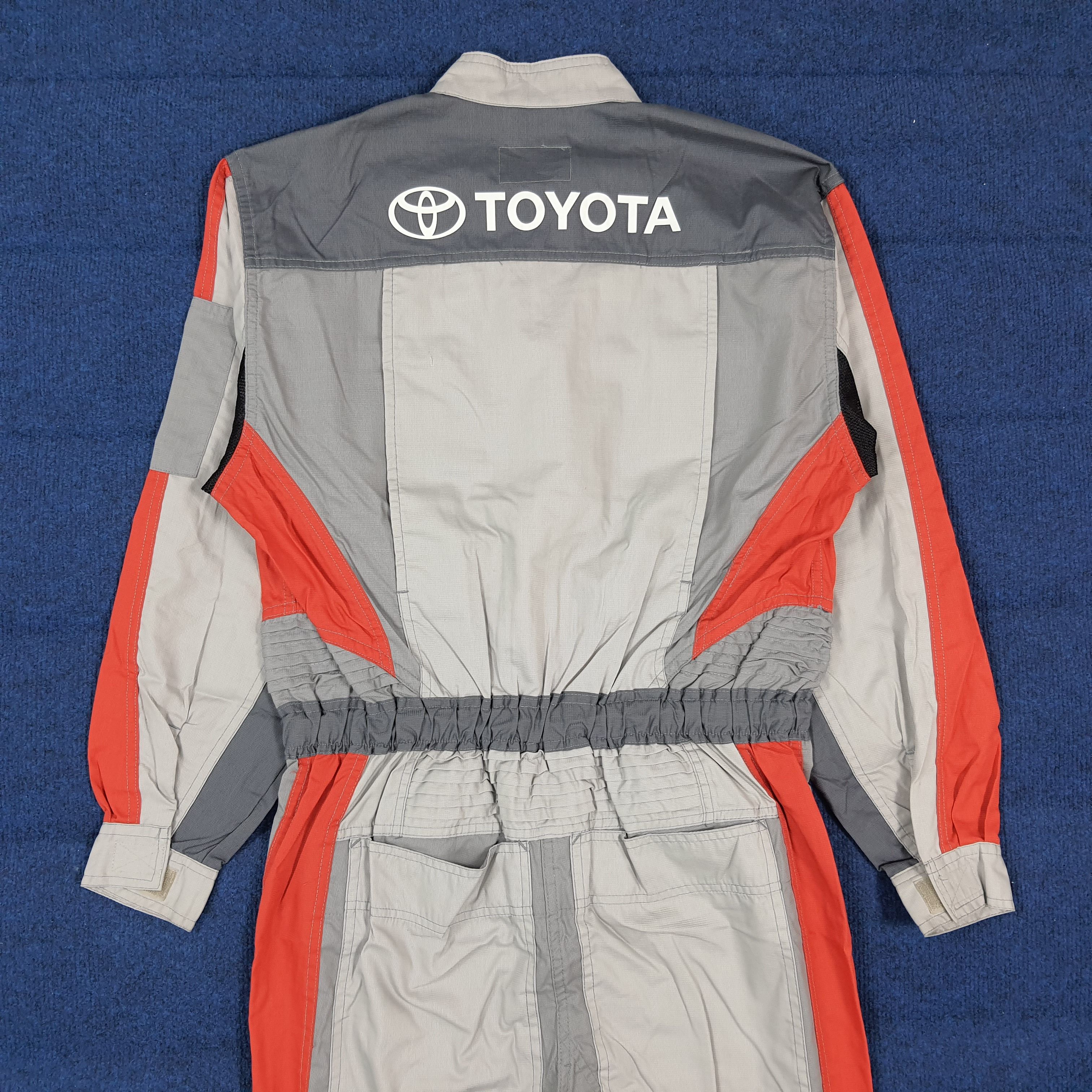 Japanese Brand Vintage Toyota Tecno Mobility Kanagawa Work Coverall C300N13 Size US S / EU 44-46 / 1 - 3 Thumbnail