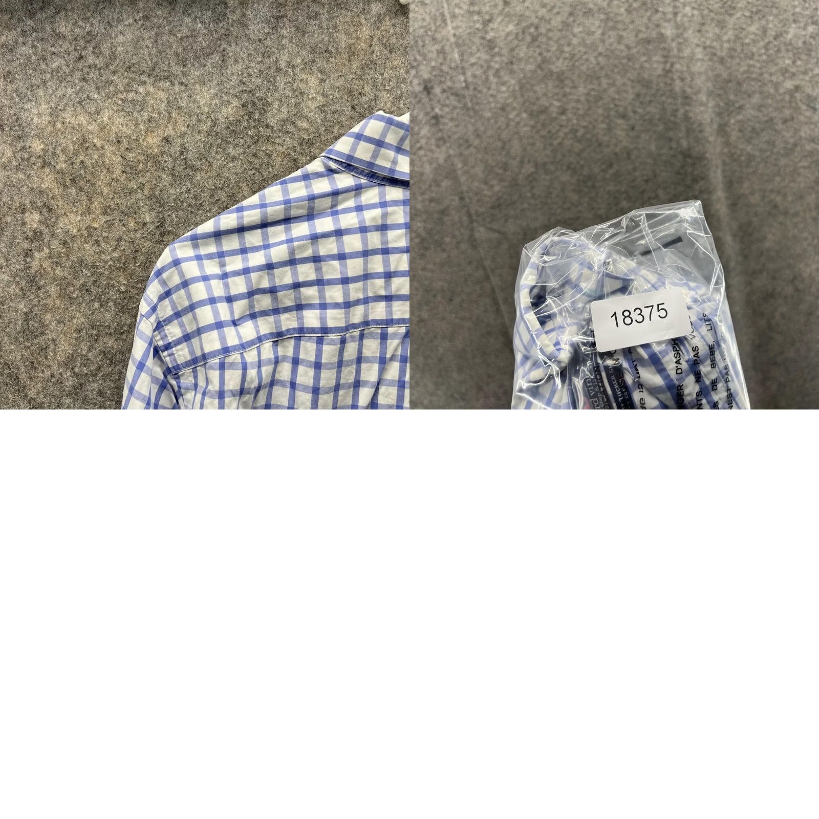 Vineyard Vines Vineyard Vines Shirt Men Small Blue Tattersall Classic Fit Tucker Preppy Check Shirt Size US S / EU 44-46 / 1 - 9 Thumbnail