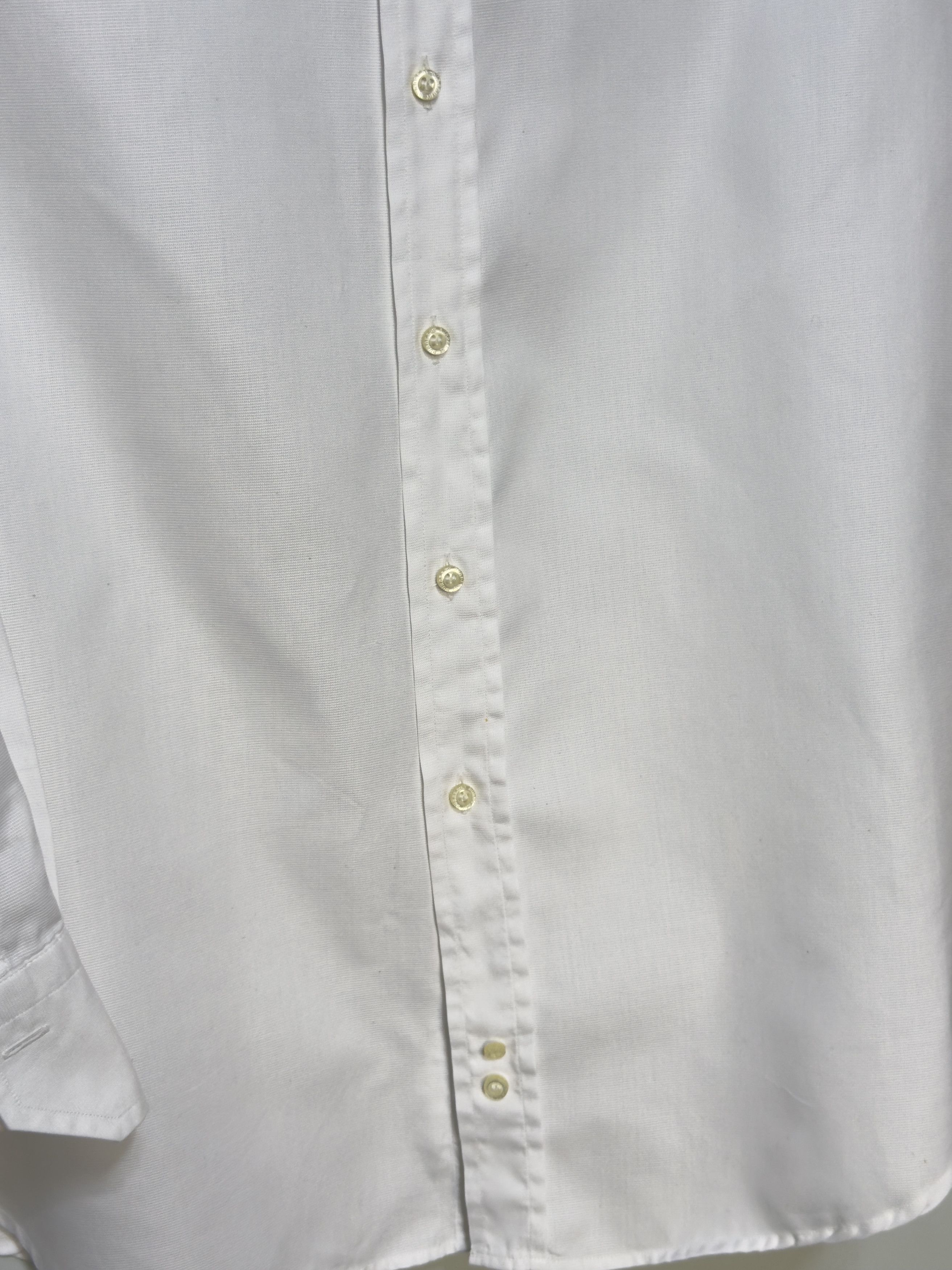 Burberry 🔥 Burberry white shirt cotton size L Size US L / EU 52-54 / 3 - 2 Thumbnail