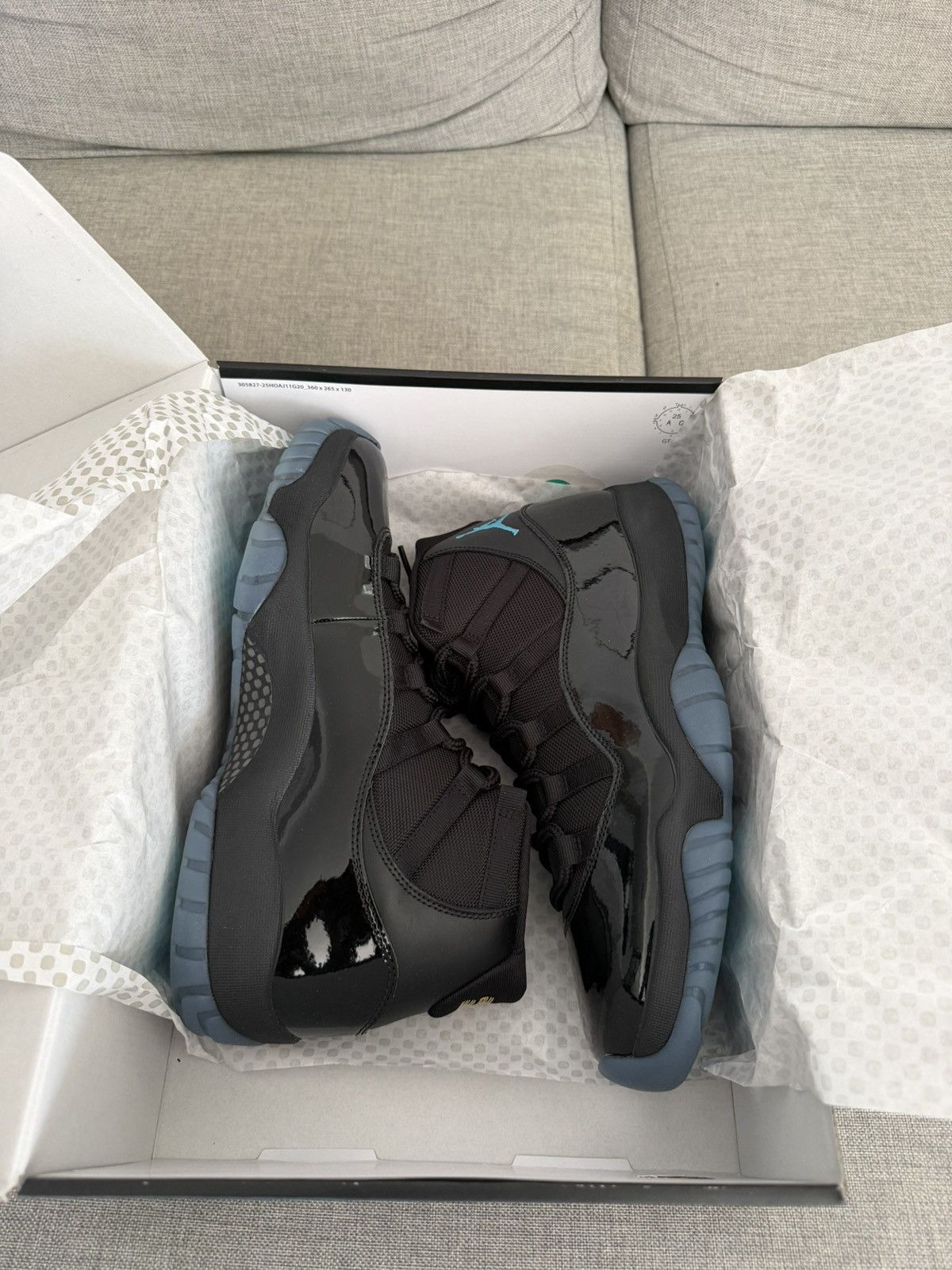 Jordan Brand Jordan 11 Gamma Blue Size US 11.5 / EU 44-45 - 1 Thumbnail