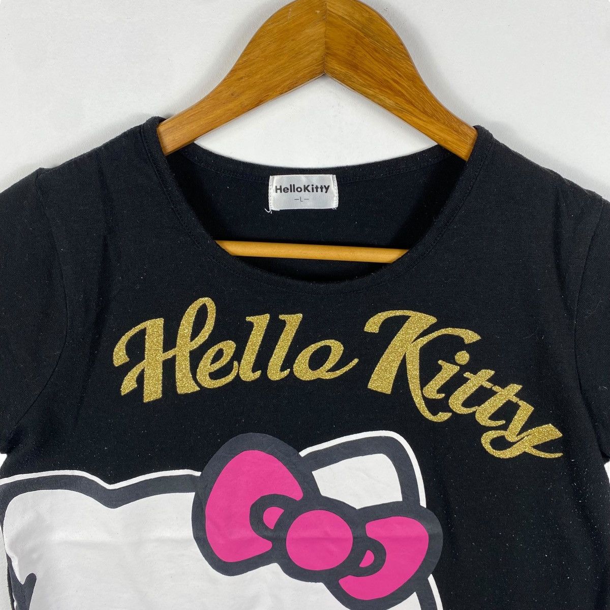 Cartoon Network × Japanese Brand × Vintage Women HELLO KITTY Japanese Animated Cartoon Graphic Tee Size L / US 10 / IT 46 - 2 Thumbnail