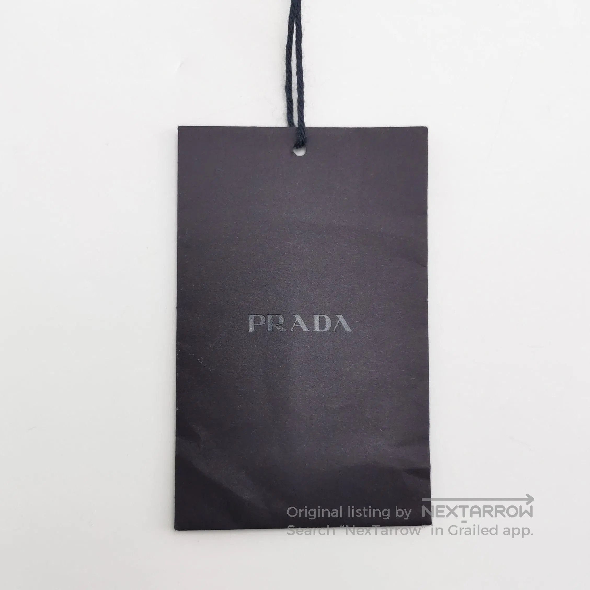 Prada Prada Wool Casual Trousers in Dark Blue . Size 35" - 3 Thumbnail
