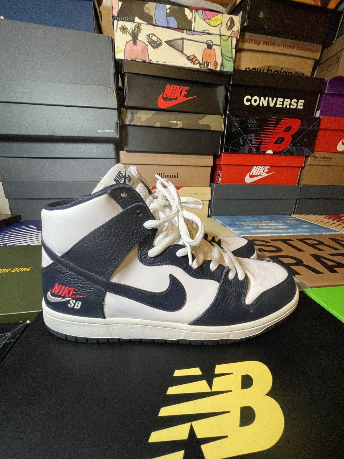 Nike Nike SB dunk high dream team Size US 13 / EU 46 - 5 Thumbnail