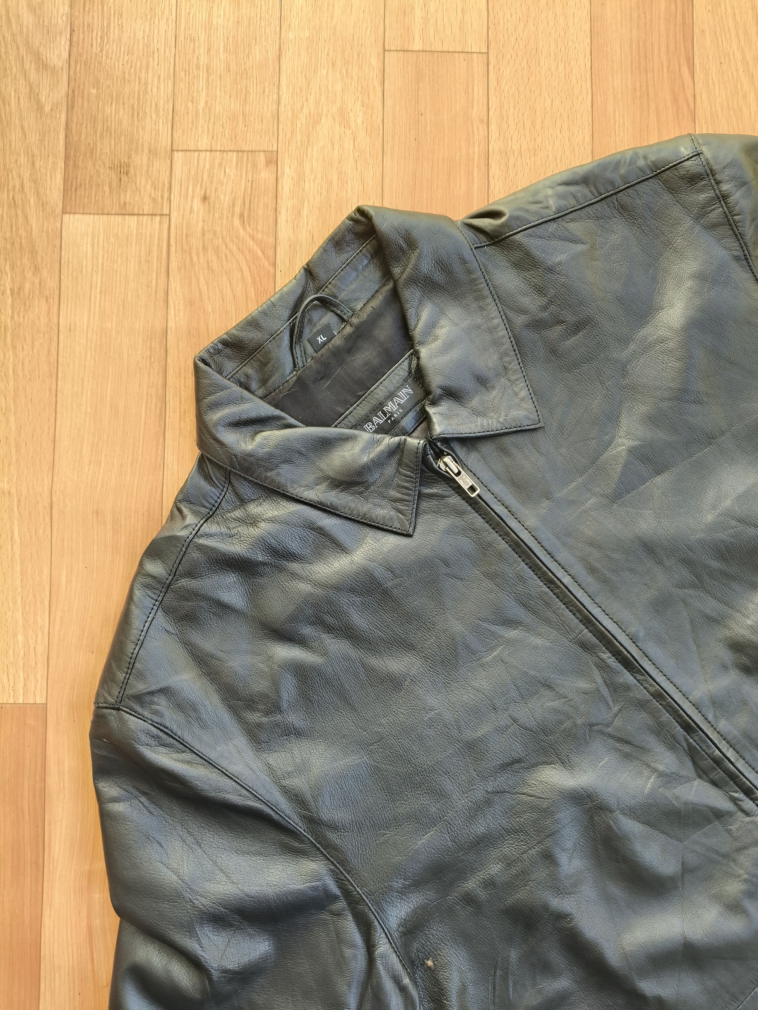 Balmain Balmain leather jacket Size US XL / EU 56 / 4 - 5 Thumbnail