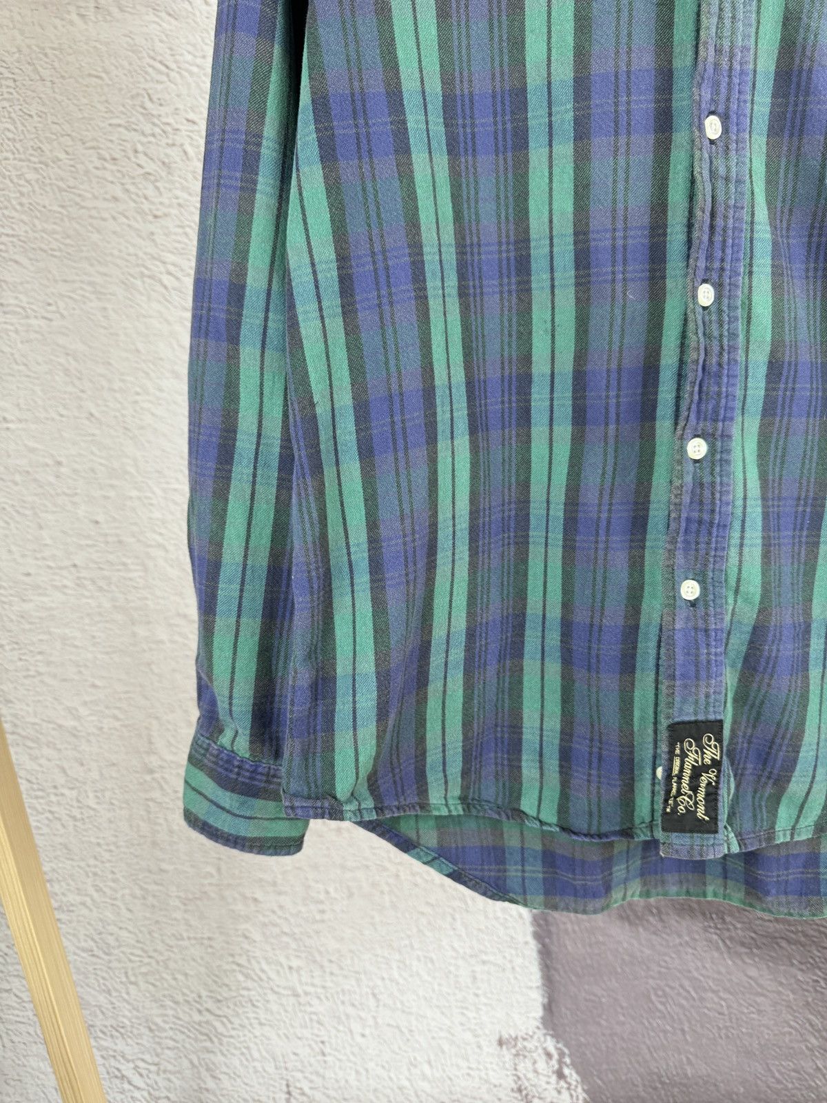 The Vermont Flannel Company × Vintage The Vermont Flannel Co. Checkered vintage made in USA shirt Size US M / EU 48-50 / 2 - 5 Thumbnail