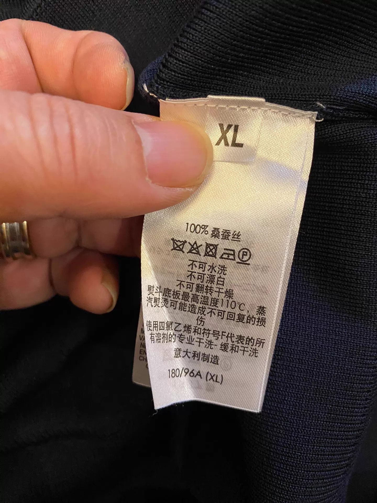 Alfred Dunhill dunhill 100% Heavyweight Silk Polo Shirt Italy XL Size US XL / EU 56 / 4 - 6 Thumbnail
