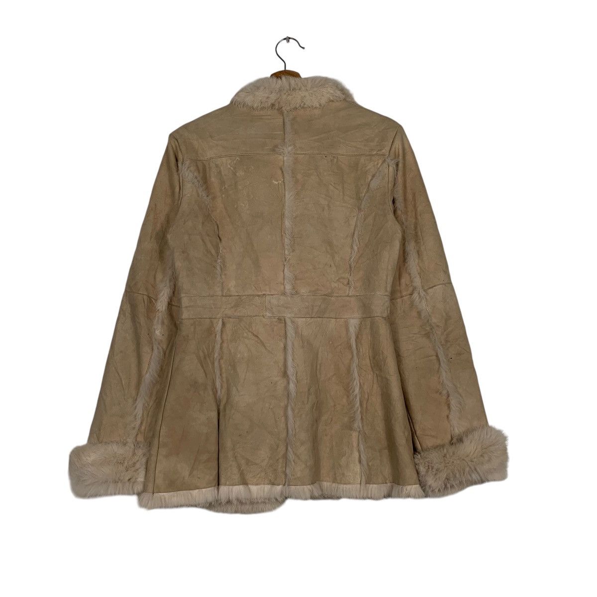 Other Koji Tachiyama Rabbit Fur Shearling Jacket Size M / US 6-8 / IT 42-44 - 7 Thumbnail