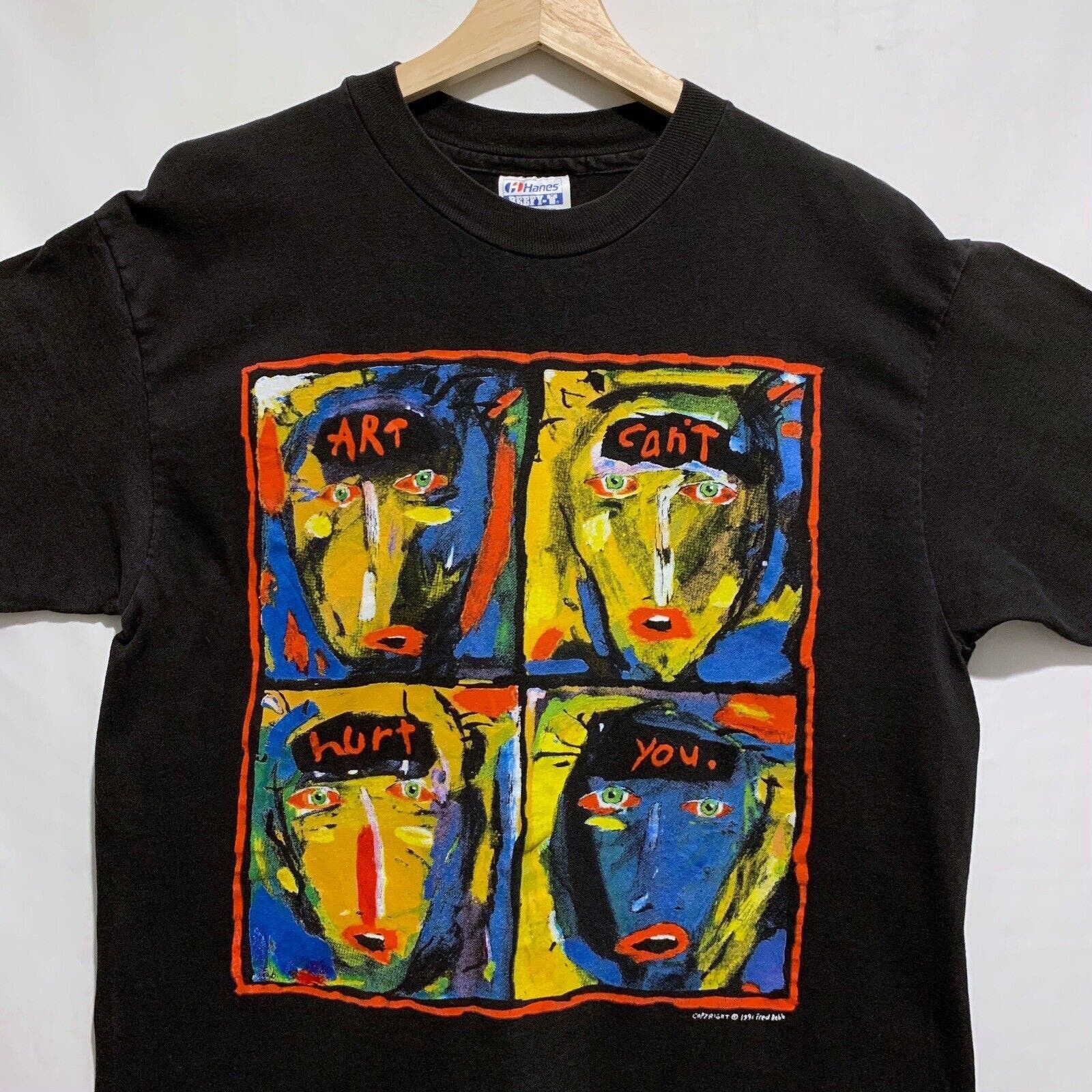 Vintage 1991 hotsell Fred Babb Art T Shirt