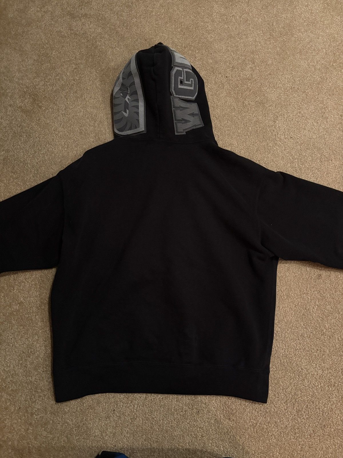 Bape BAPE Shark Full Zip Hoodie Black Size Small Authentic Size US S / EU 44-46 / 1 - 2 Thumbnail