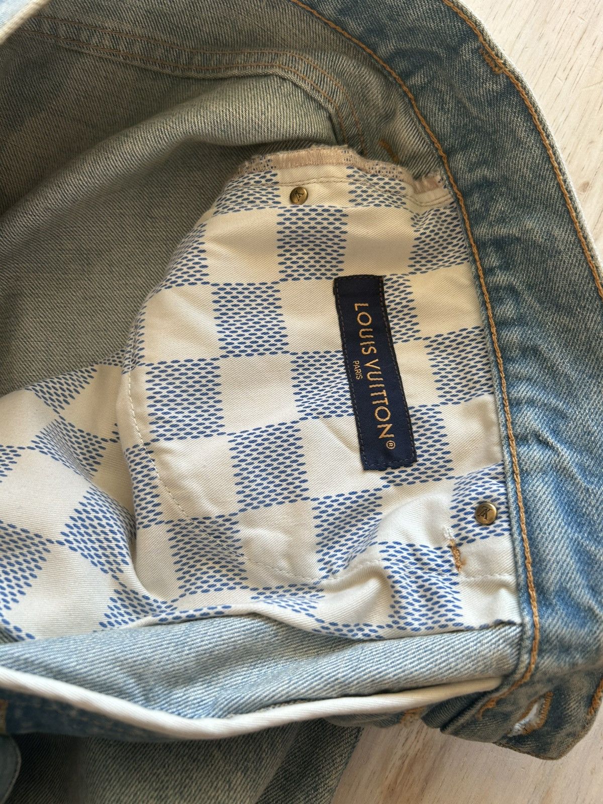 Louis Vuitton Slim Fit Denim Pants Size US 36 / EU 52 - 3 Thumbnail