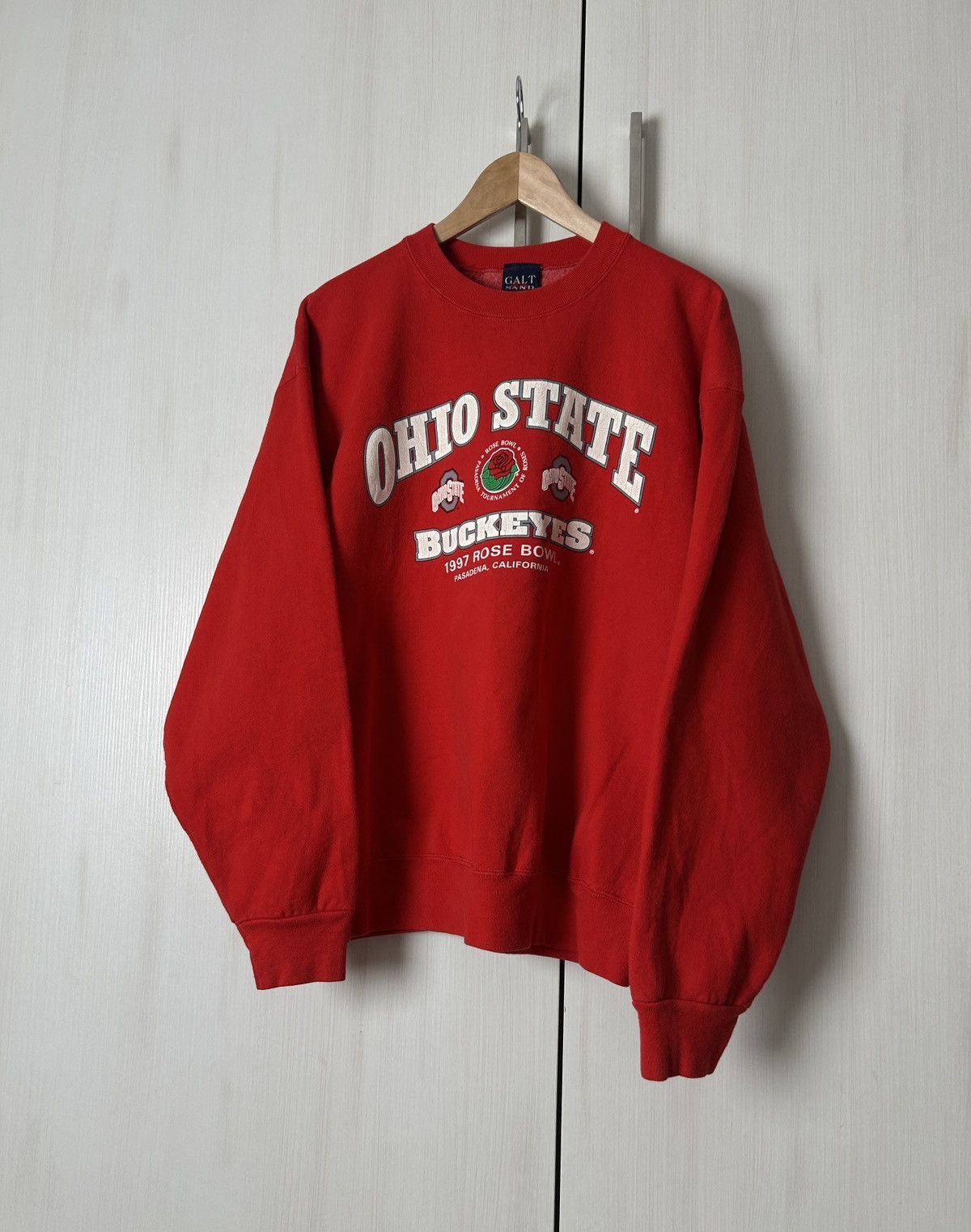 Vintage Vintage Ohio state Buckeyes big logo sweatshirt Size US L / EU 52-54 / 3 - 1 Thumbnail