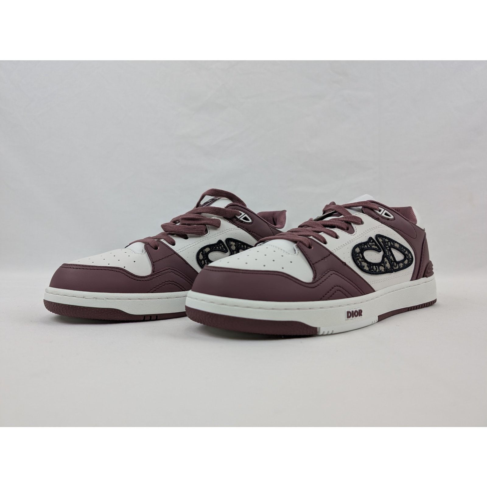 Dior o1rshd1 Q:2 / M-B57 LT Calf Sneakers in Bordeaux Size US 11 / EU 44 - 6 Thumbnail