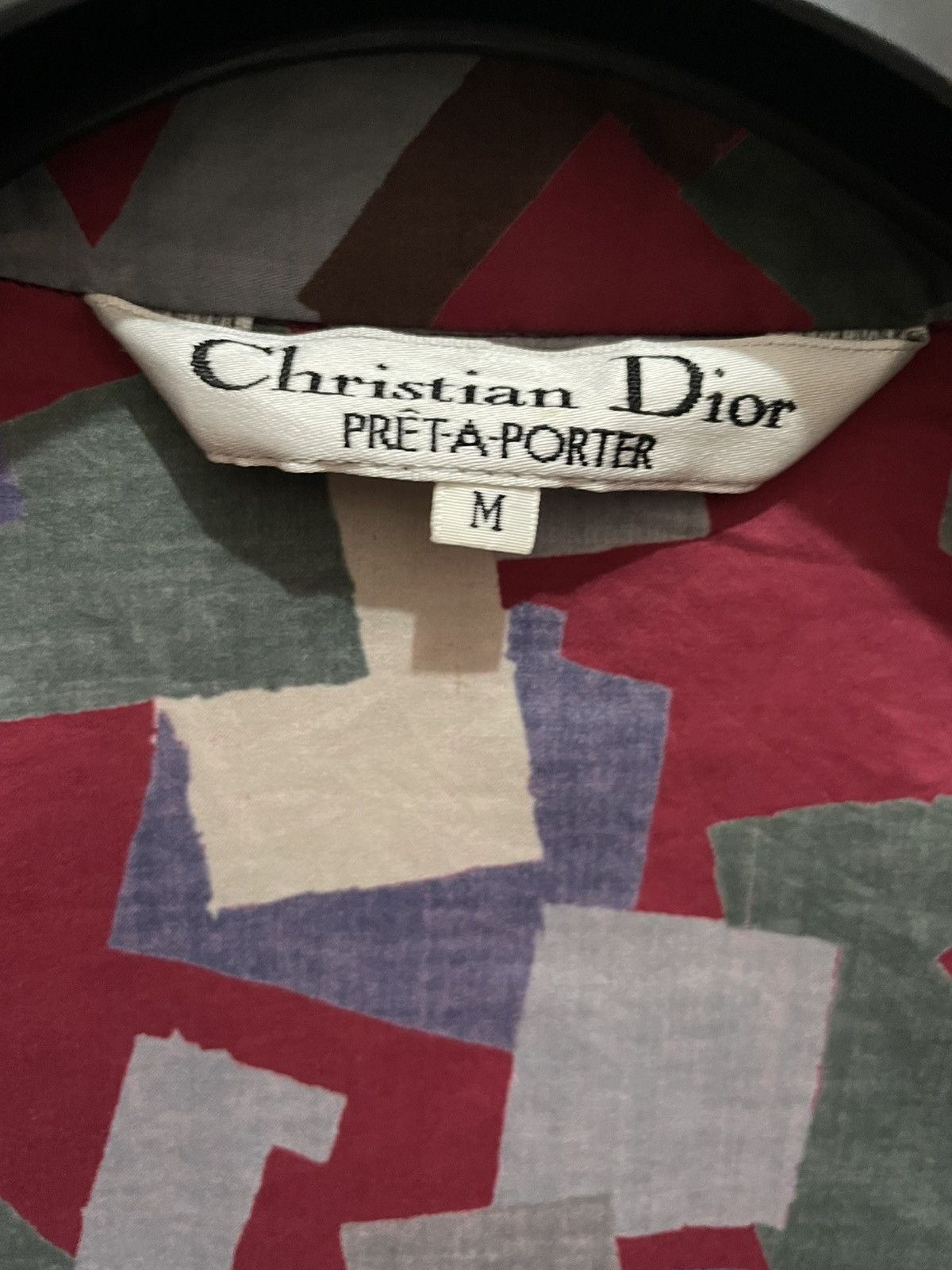 Dior CHRISTIAN DIOR MULTI COLOR BLOUSE / LONG SLEEVES SHIRT Size M / US 6-8 / IT 42-44 - 7 Thumbnail