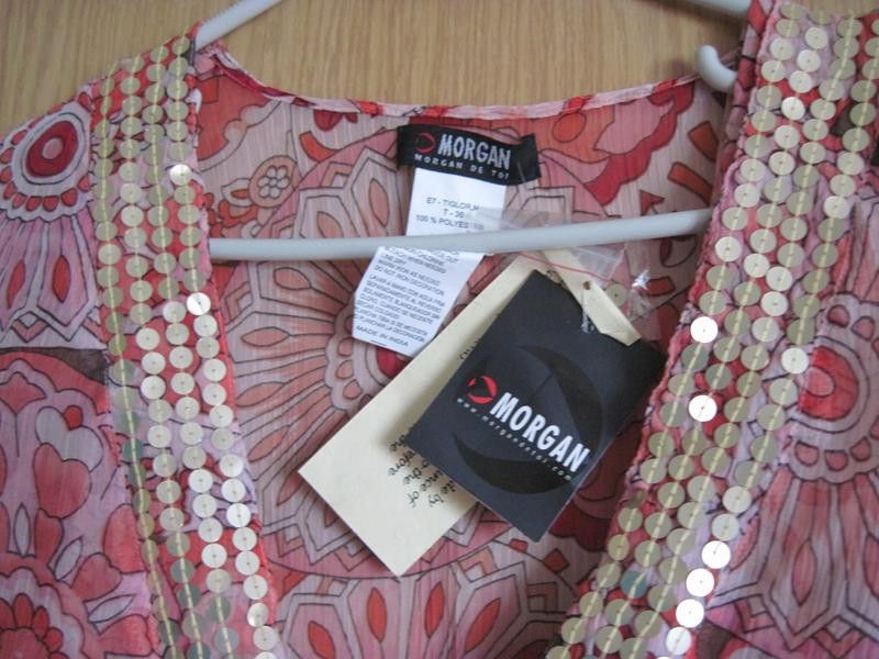 Morgan De Toi Morgan De Toi chiffon 2 pieces set boho blouse & cami S/T36 Size XS / US 0-2 / IT 36-38 - 2 Thumbnail