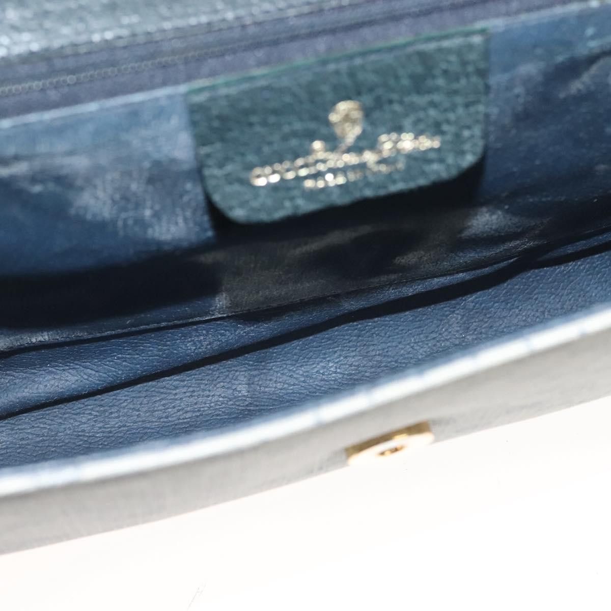Gucci GUCCI Micro GG Supreme Shoulder Bag Pvc Navy Gold 89 02 050 Size ONE SIZE - 19 Thumbnail
