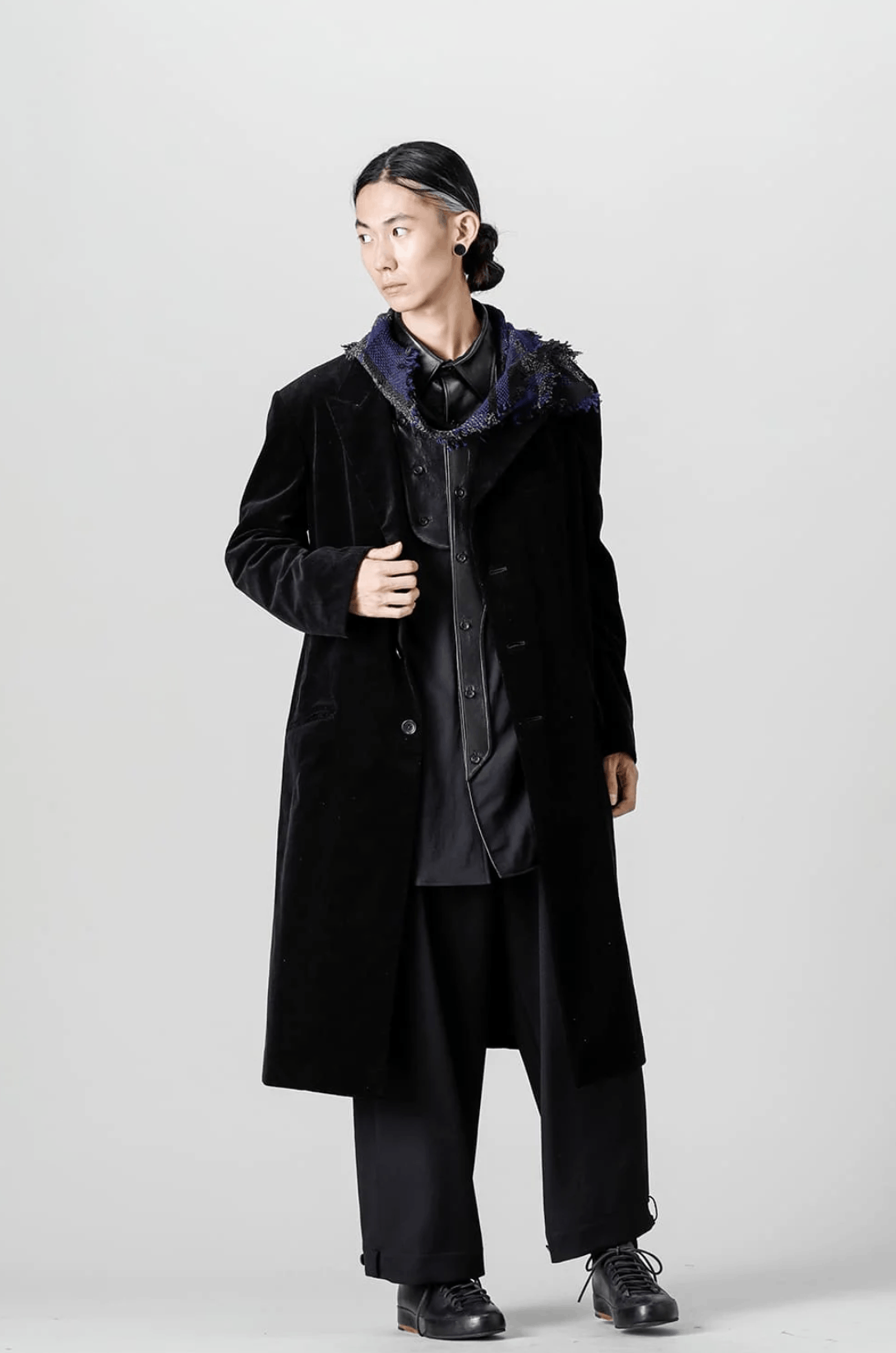 Yohji Yamamoto Yohji Yamamoto Homme - 22AW Stole Docking Corduroy Jacket Size US M / EU 48-50 / 2 - 7 Thumbnail