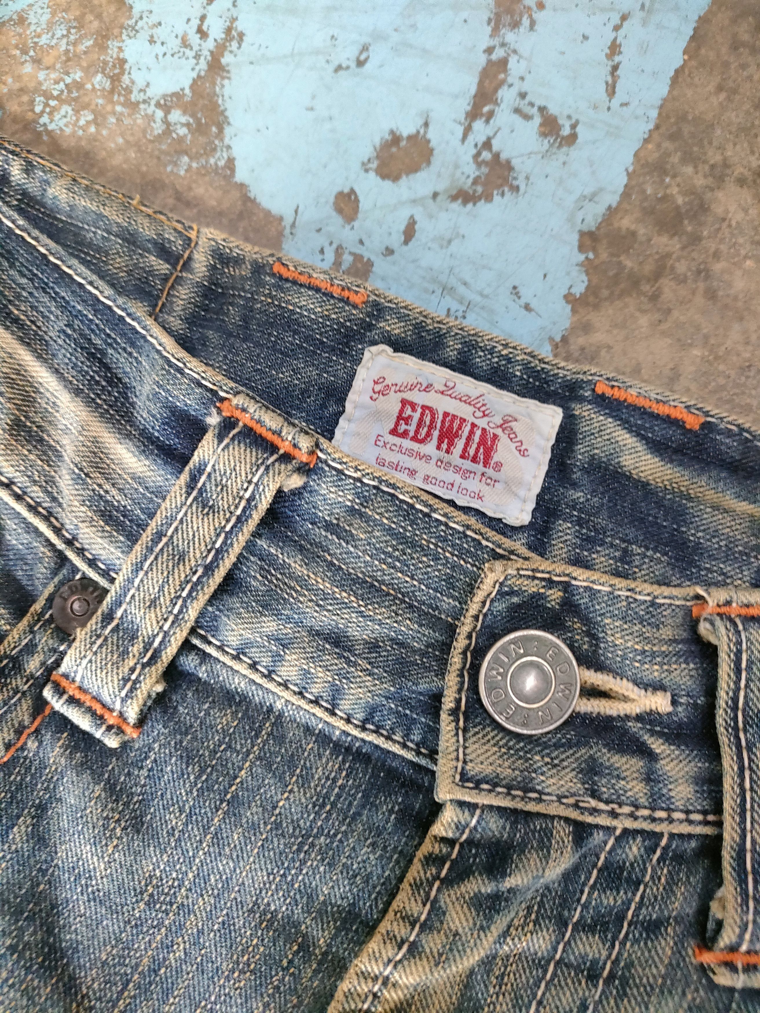 Edwin × If Six Was Nine Flare 🔥🔥 Edwin 424 Xlusive Jeans Size US 31 - 9 Thumbnail