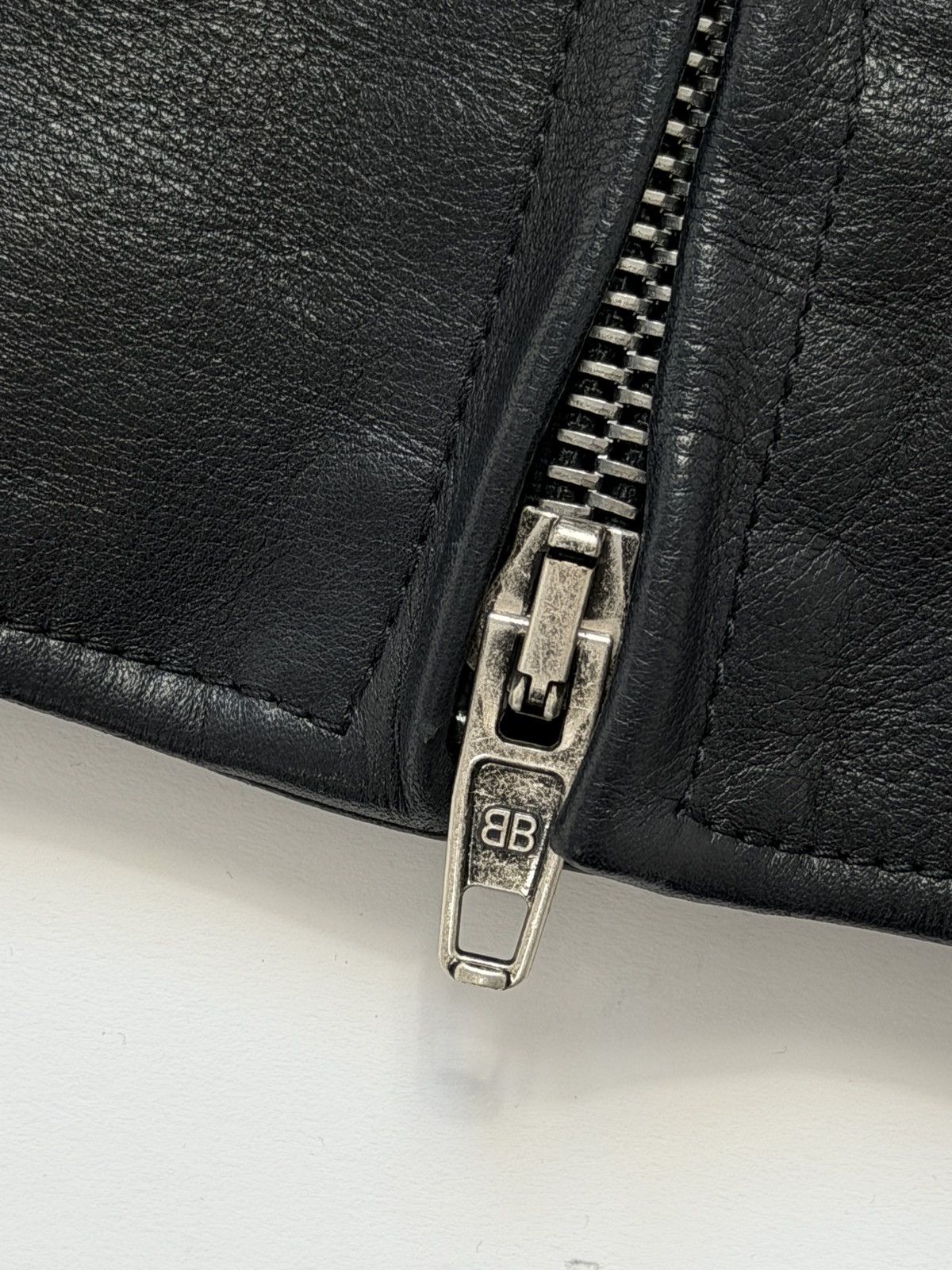 Balenciaga Balenciaga Racer Jacket Black Leather Size M / US 6-8 / IT 42-44 - 9 Thumbnail