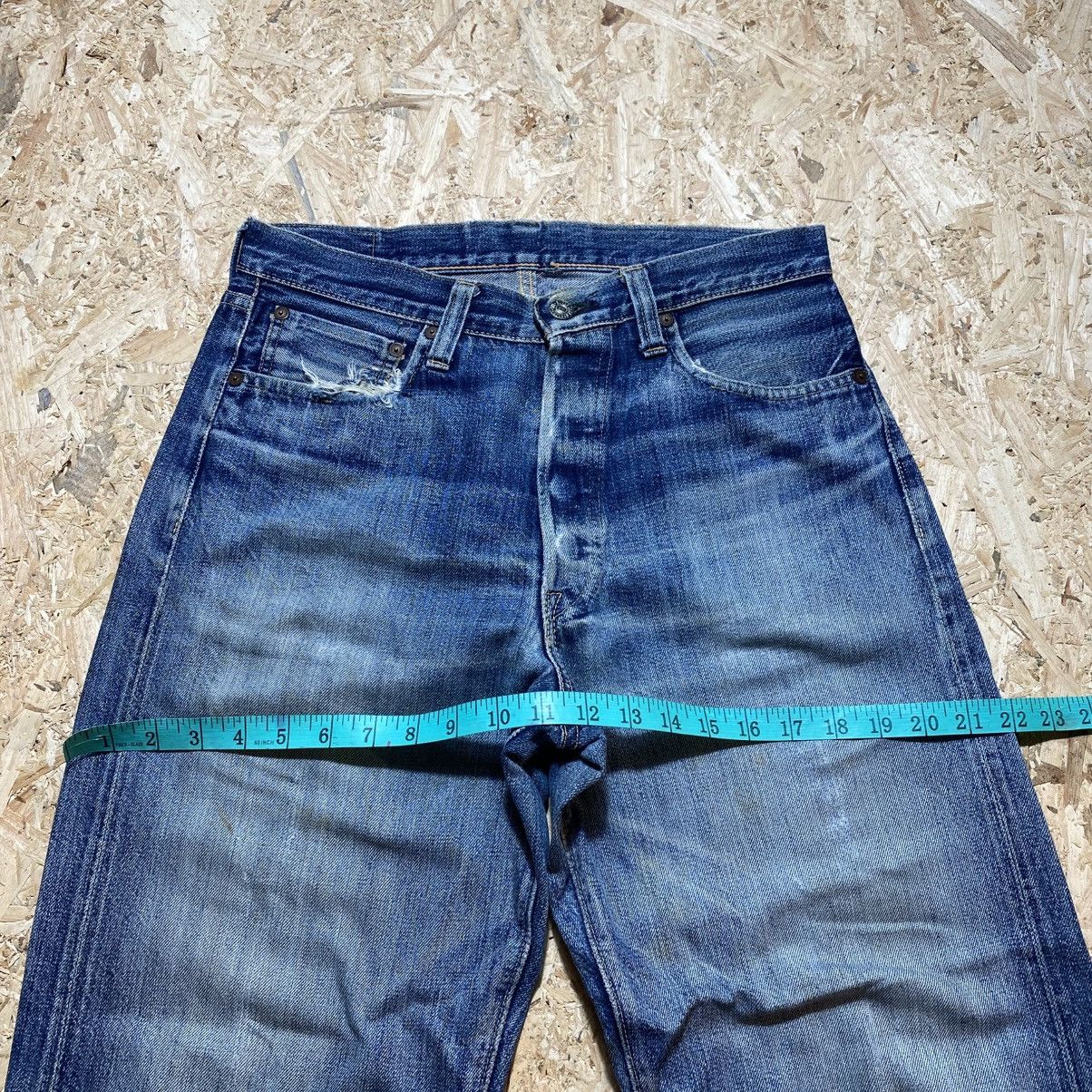 Sugar Cane Vintage Distressed Sugar Cane Selvedge Jeans Size US 31 - 17 Thumbnail